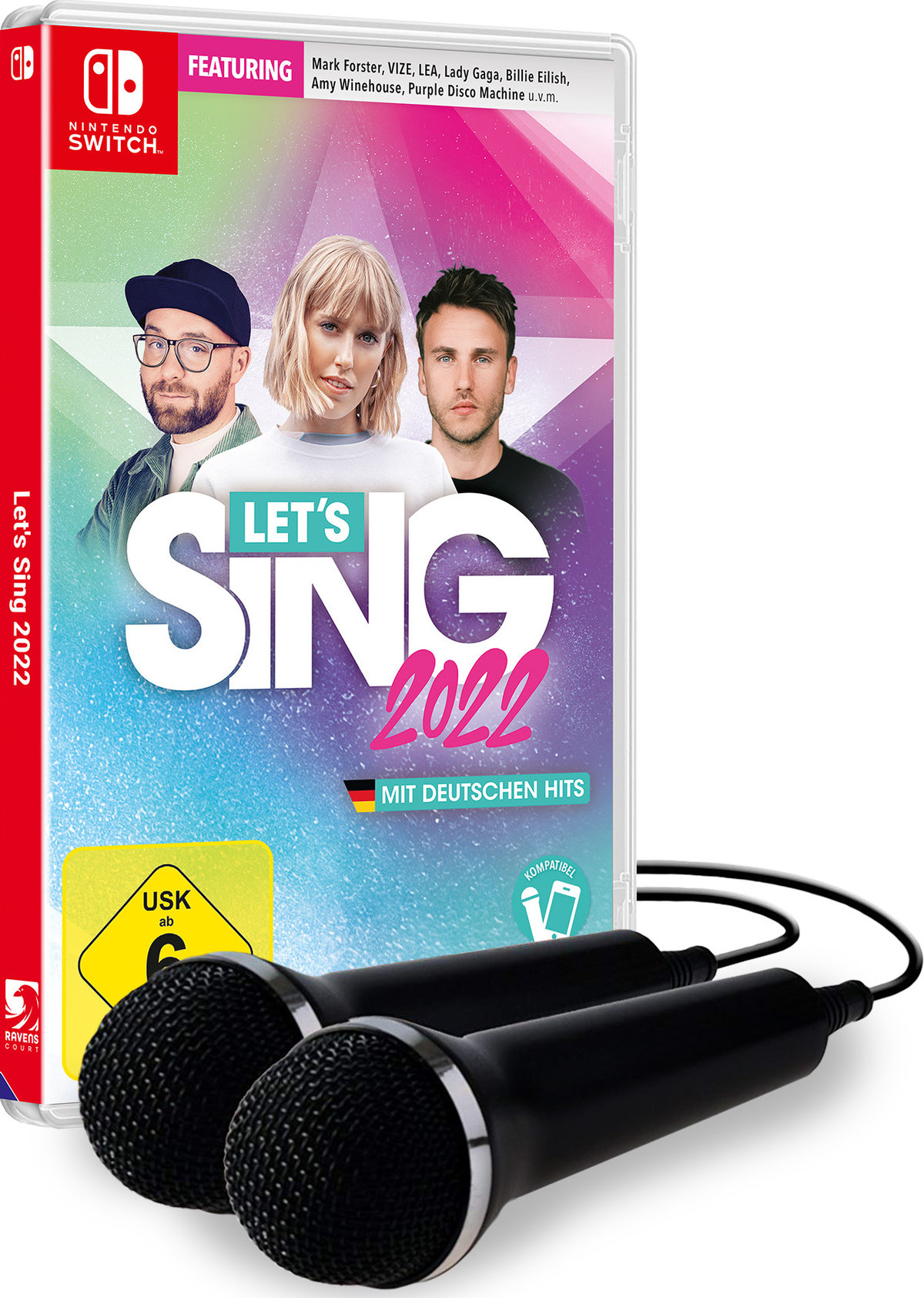 Let's Sing 2022 mit deutschen Hits + 2 Mics - Bild 1