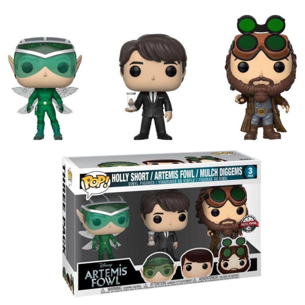 POP - Artemis Fowl - Holly/Artemis/Mulch 3-Pack - Bild 1