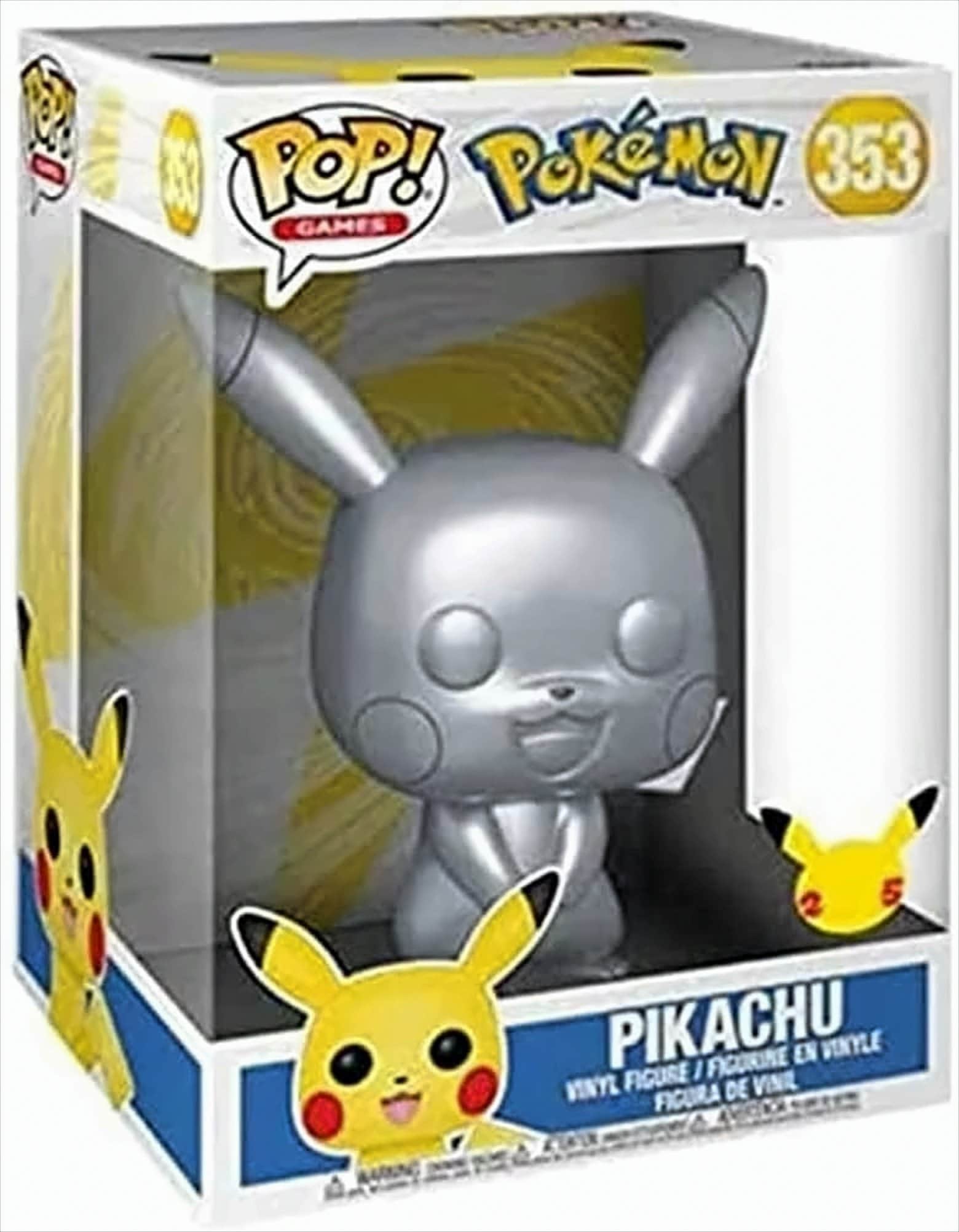 POP - Pokemon - Pikachu Metallic 25 cm - Bild 1