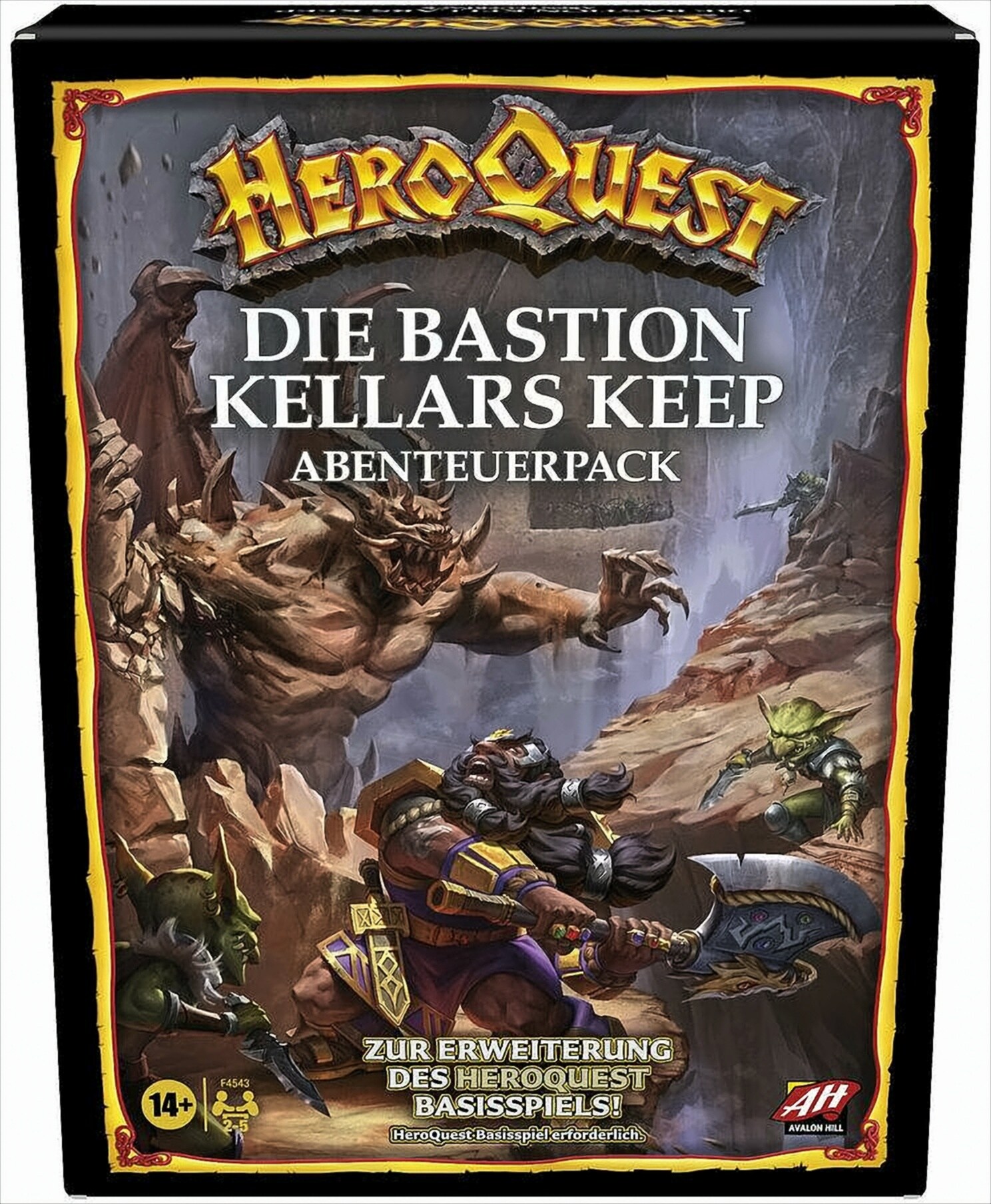 Hasbro - HeroQuest - Die Bastion Kellars Keep, Erweiterung - Bild 1