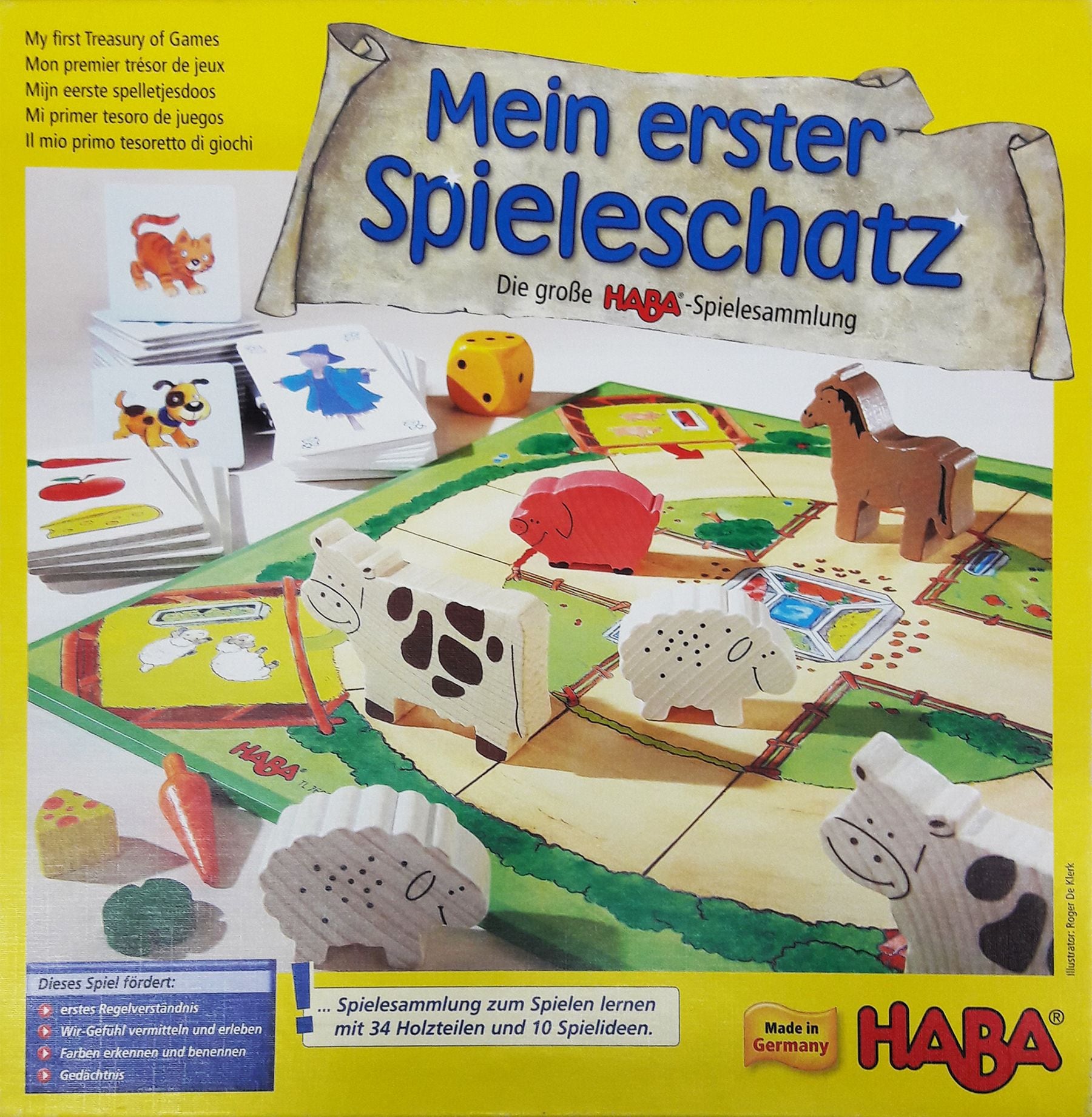 Haba Mein erster Spieleschatz- Die gro&szlig;e HABA-Spielesammlung - Bild 1