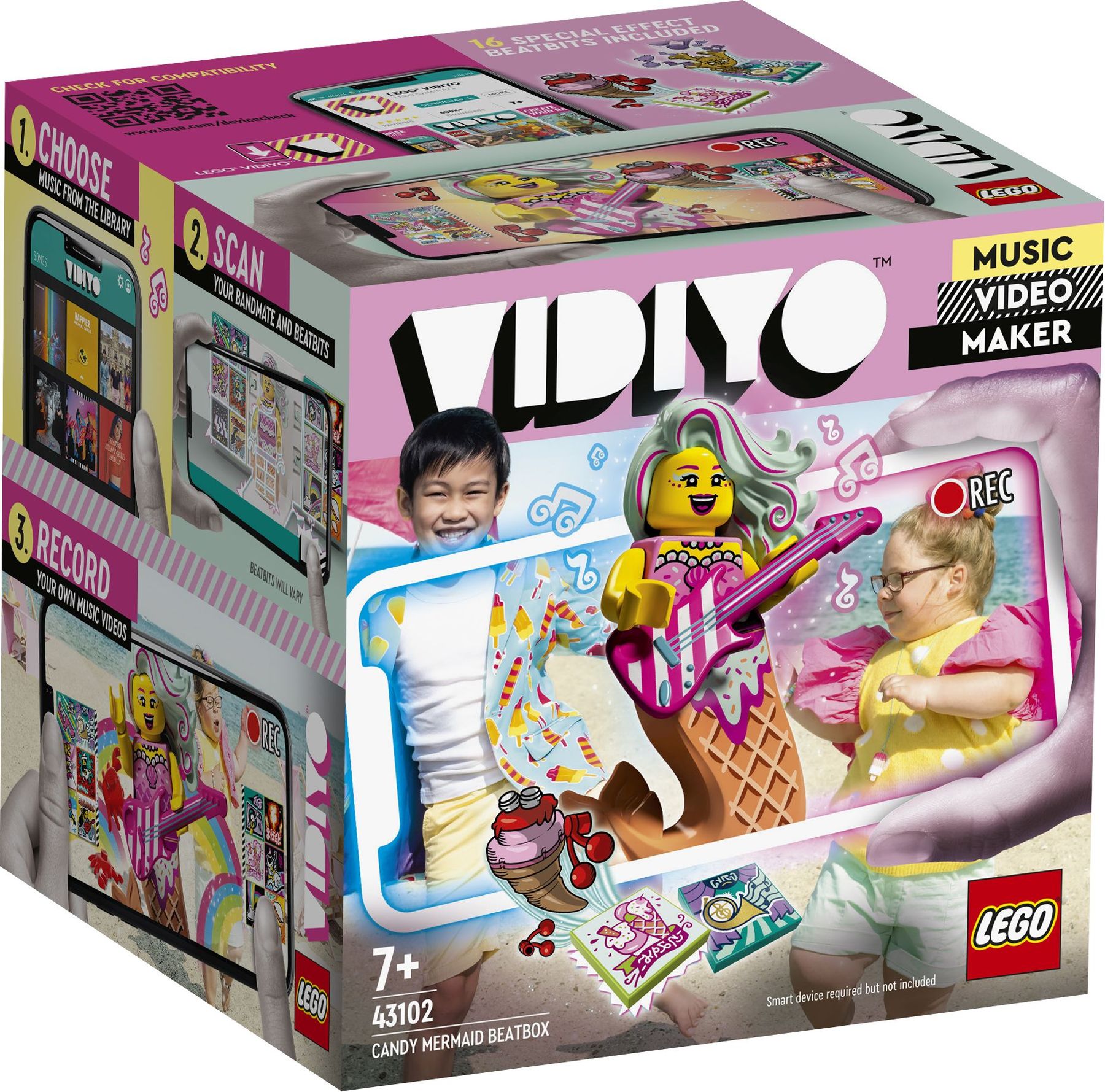 LEGO VIDIYO 43102 - Candy Mermaid BeatBox - Bild 1