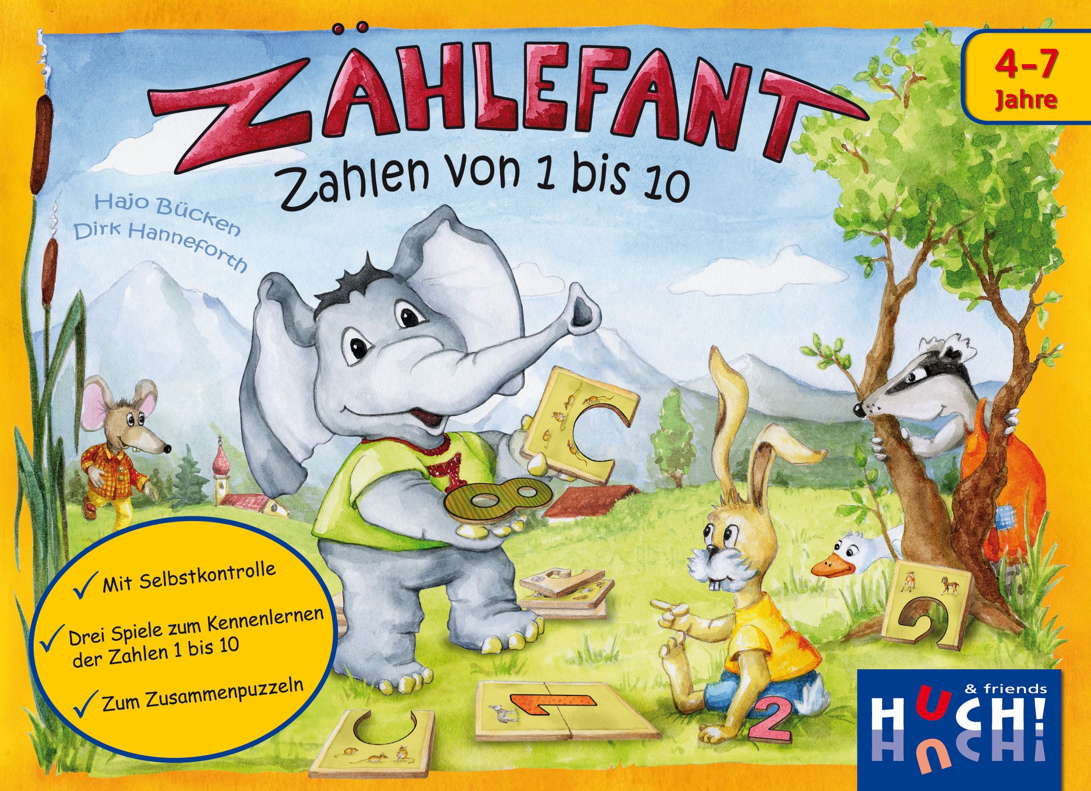 Huch Verlag - Z&auml;hlefant - Zahlen von 1 bis 10 - Bild 1