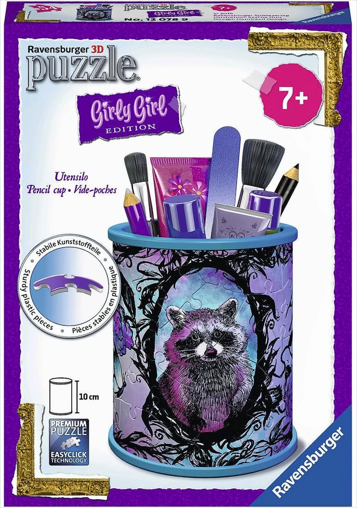 3D Puzzles – Girly Girl Edition – Utensilo – Animal Trend, 54 Teile | 04005556120789