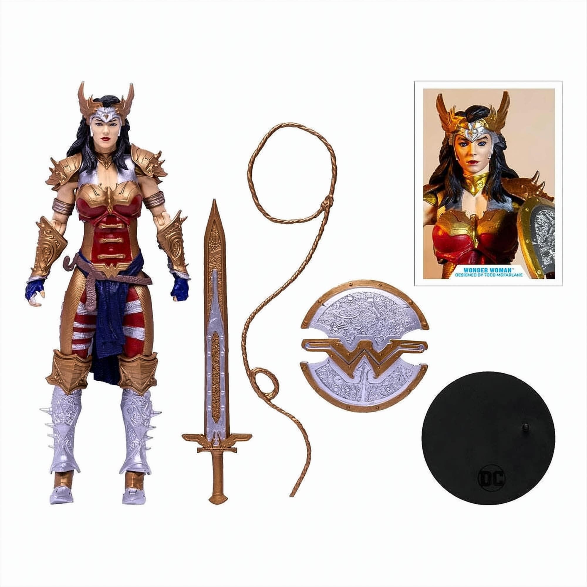 DC Multiverse - Wonder Woman Gold Label Coll.18 cm - Bild 1