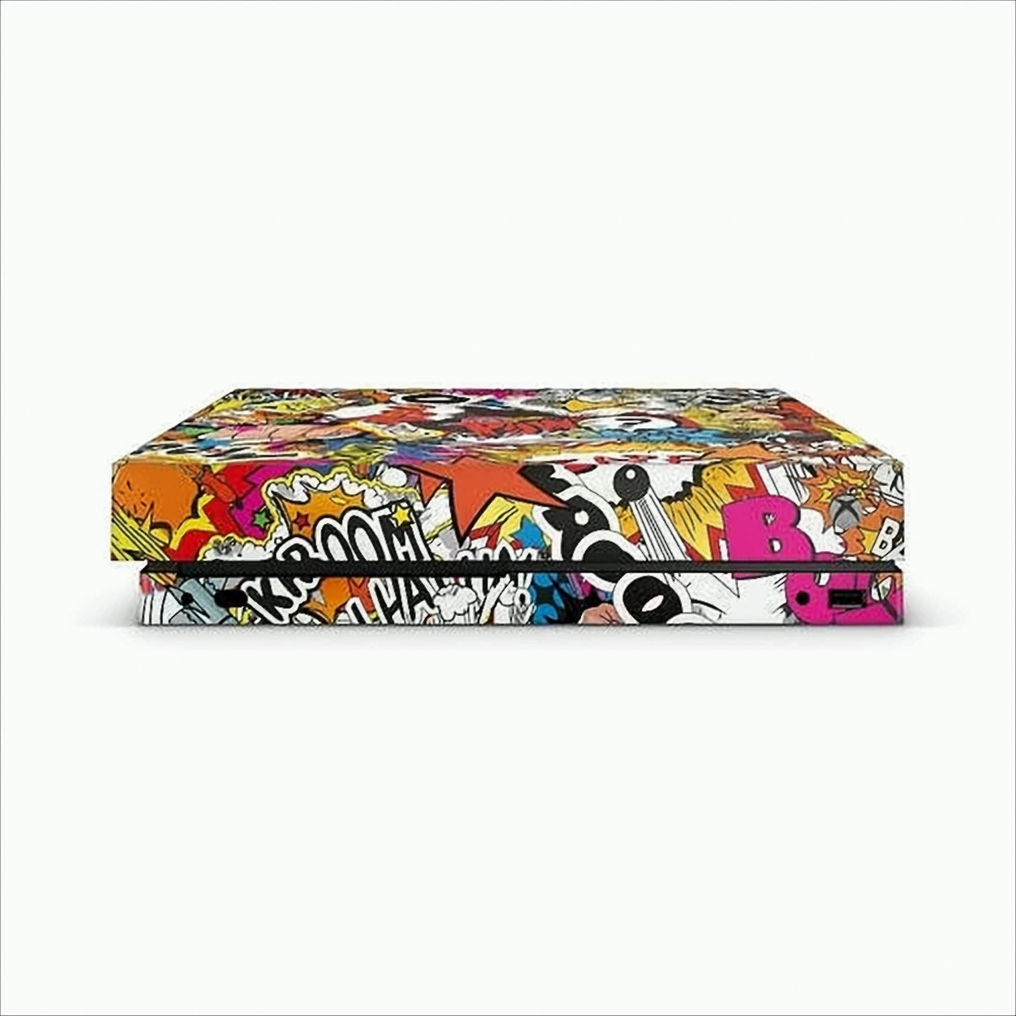 XBOX ONE X Skin - Design Aufkleber Stickerbomb Color - Bild 1