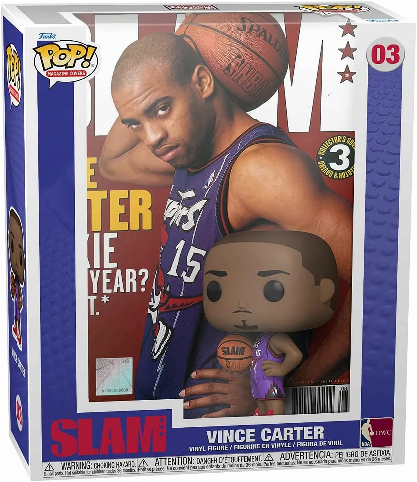 Funko POP NBA - Cover - Vince Carter / Toronto Raptors
