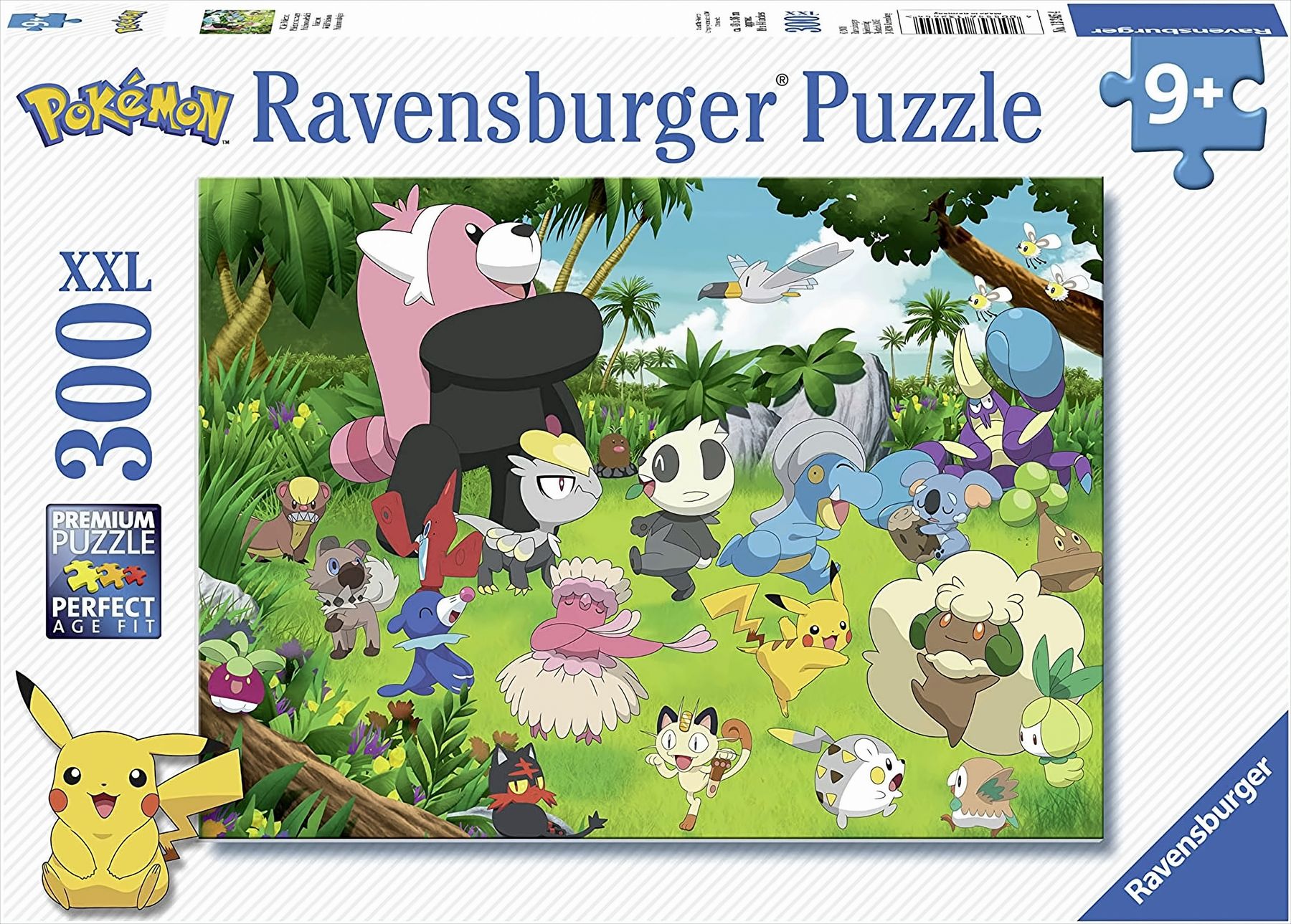 Puzzle: Pok&eacute;mon wild (300 Teile XXL) - Bild 1