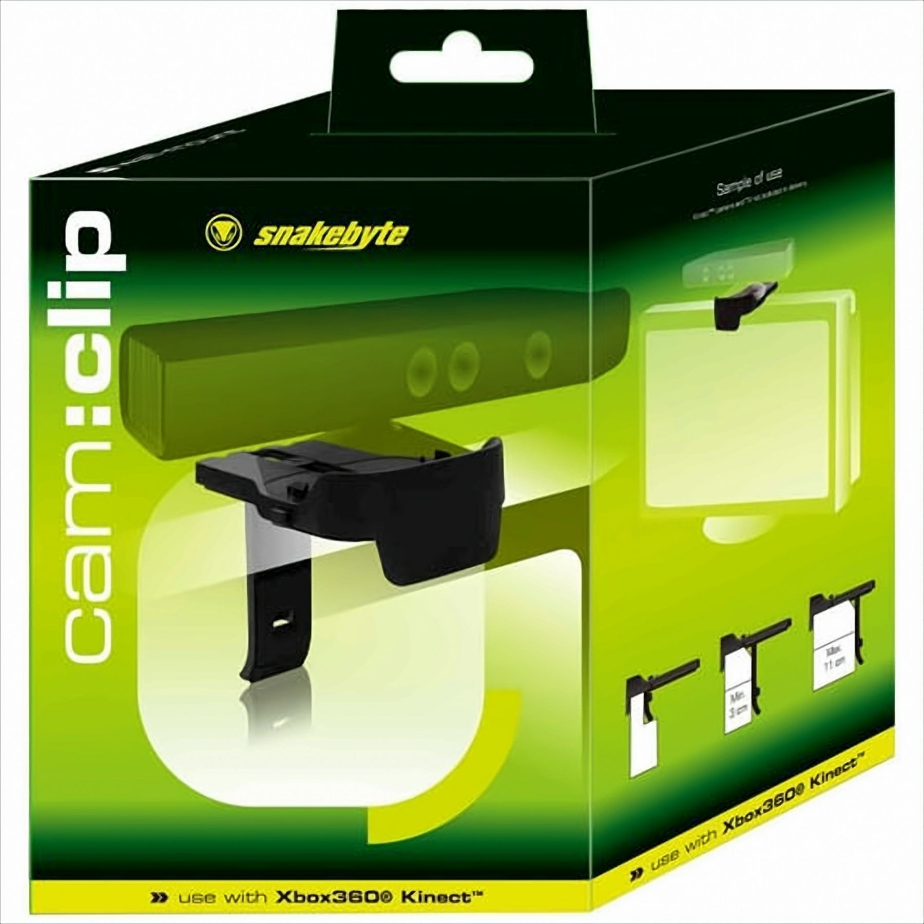 XB360 Kinect TV Wandhalter Cam:clip snakebyte - Bild 1
