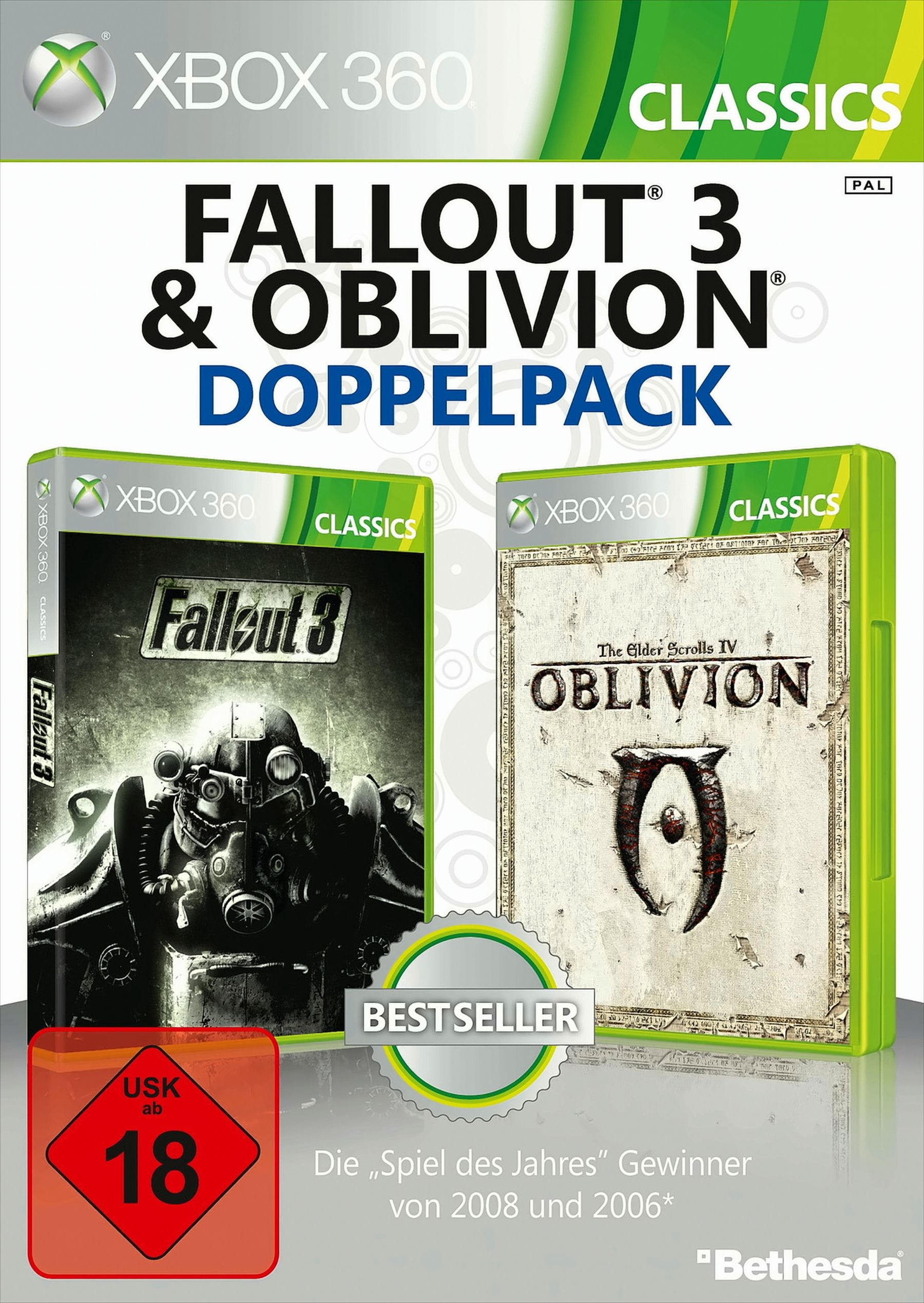 Fallout 3 & The Elder Scrolls IV: Oblivion - Doppelpack - Bild 1