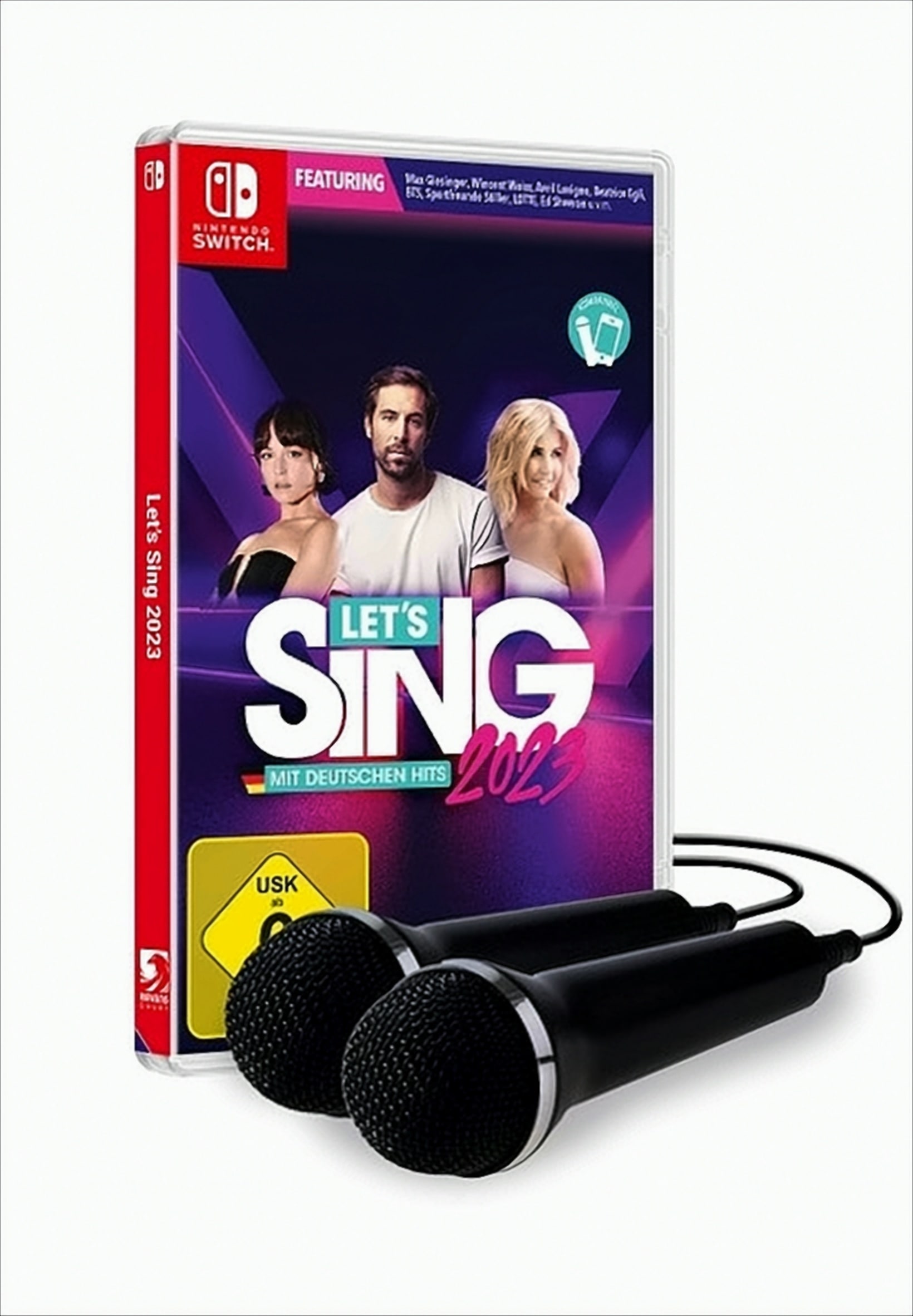 Let's Sing 2023 mit deutschen Hits + 2 Mikrophone - Bild 1