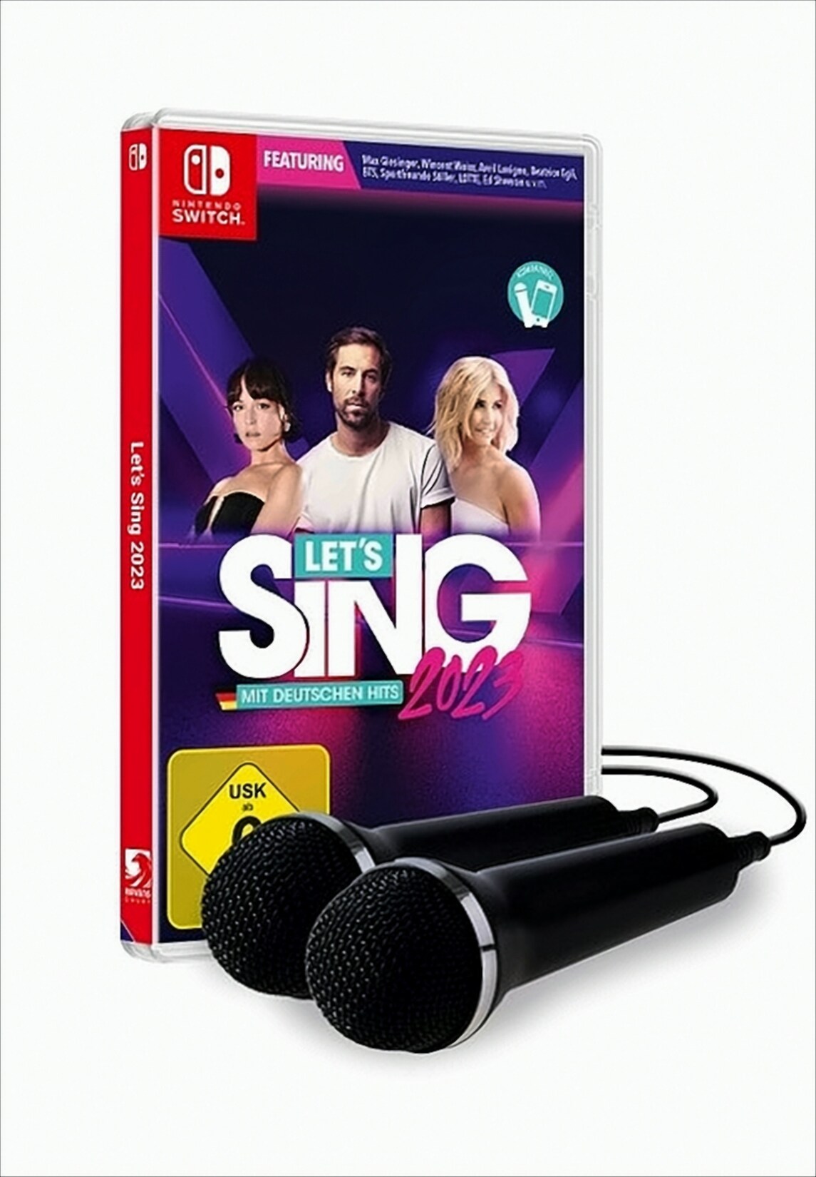 Let's Sing 2023 mit deutschen Hits + 2 Mikrophone
