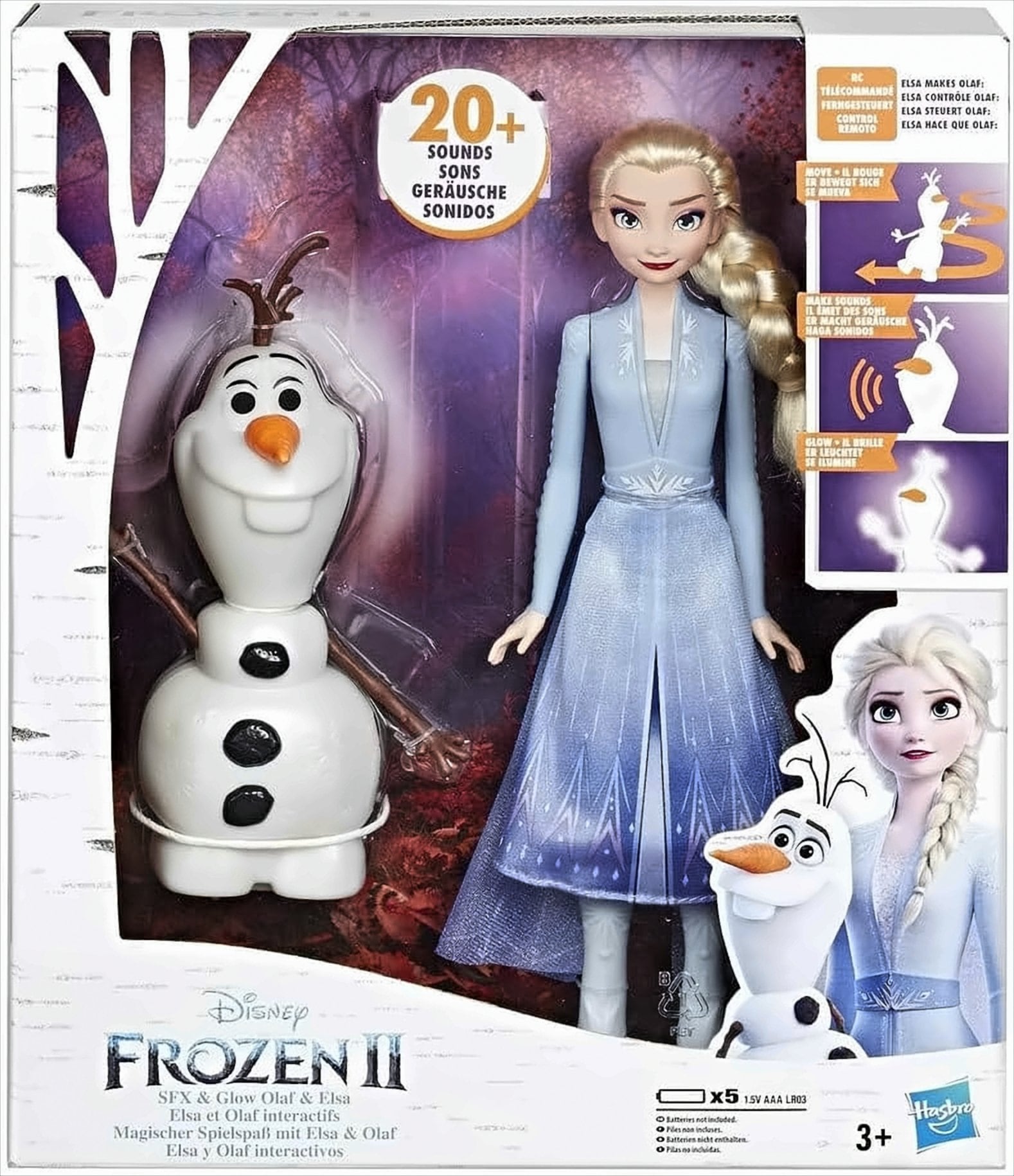 Hasbro Disney Frozen Olaf und ELSA (nur englische Sprache) - Bild 1