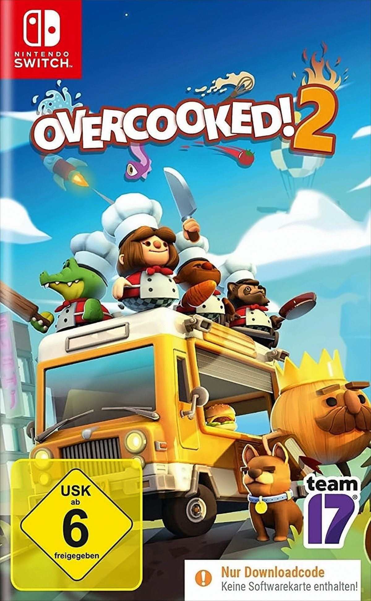 Overcooked! 2 SWITCH CIAB - Bild 1