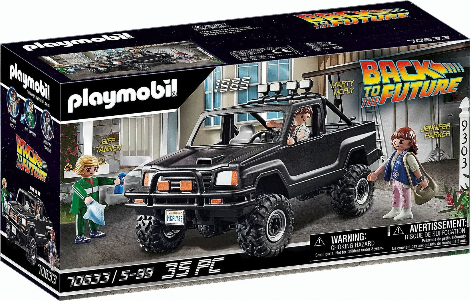 PLAYMOBIL 70633 - Back to the Future - Marty's Pick-up Truck
