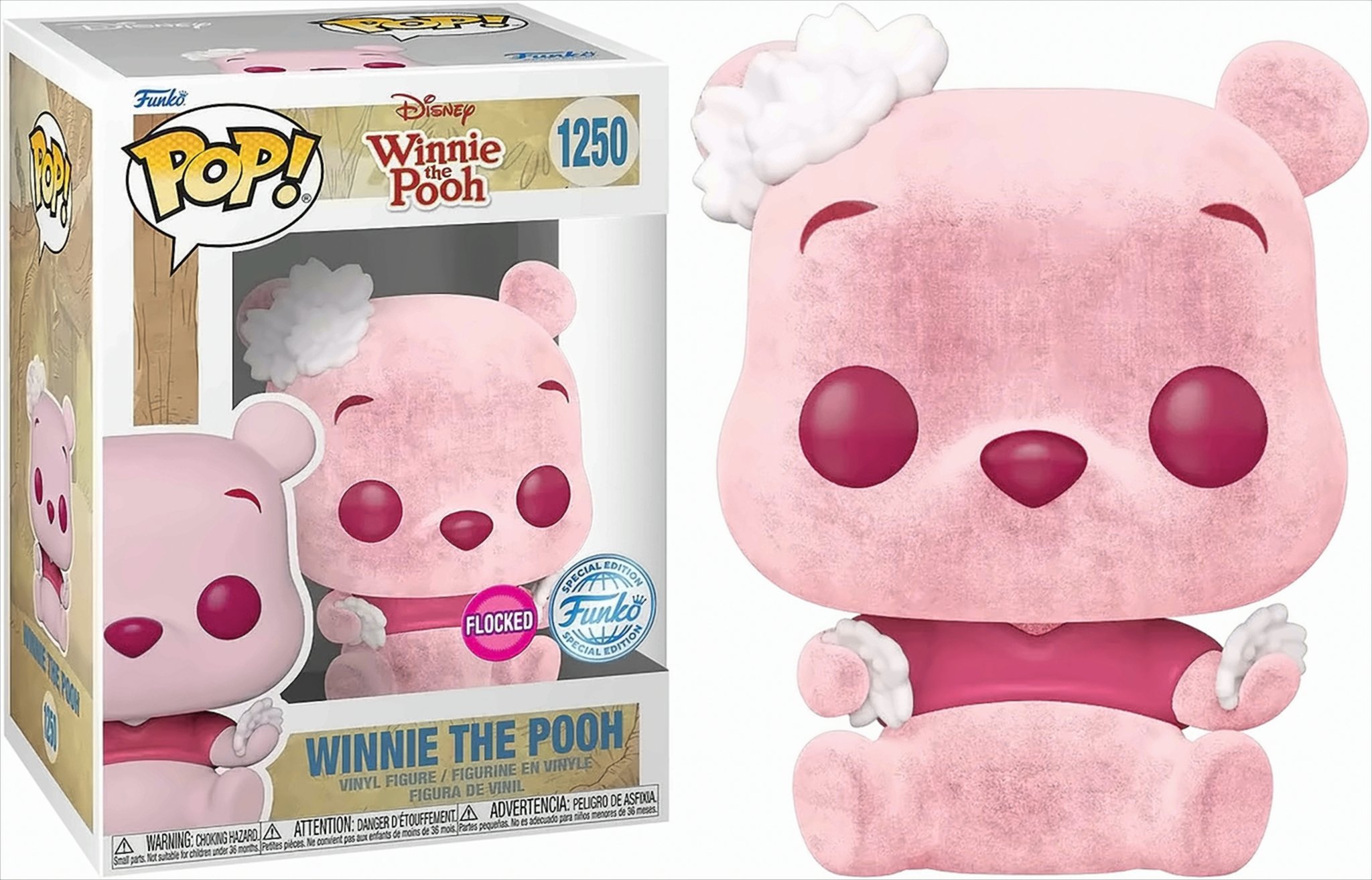 POP - Disney Winnie the Pooh Cherry Blsm FLOCKED - Bild 1