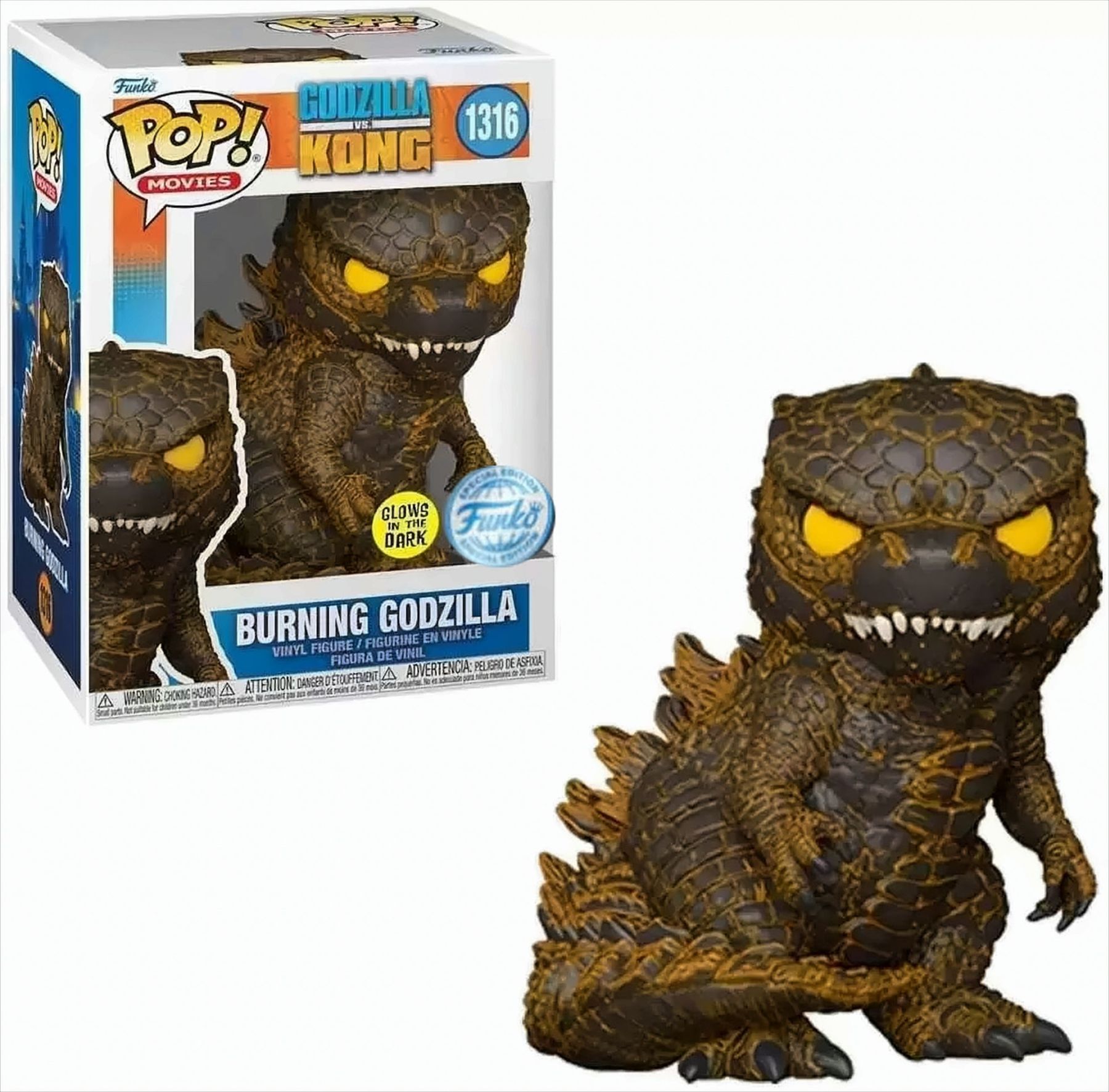 POP - Godzilla vs. Kong - Burning Godzilla - Bild 1