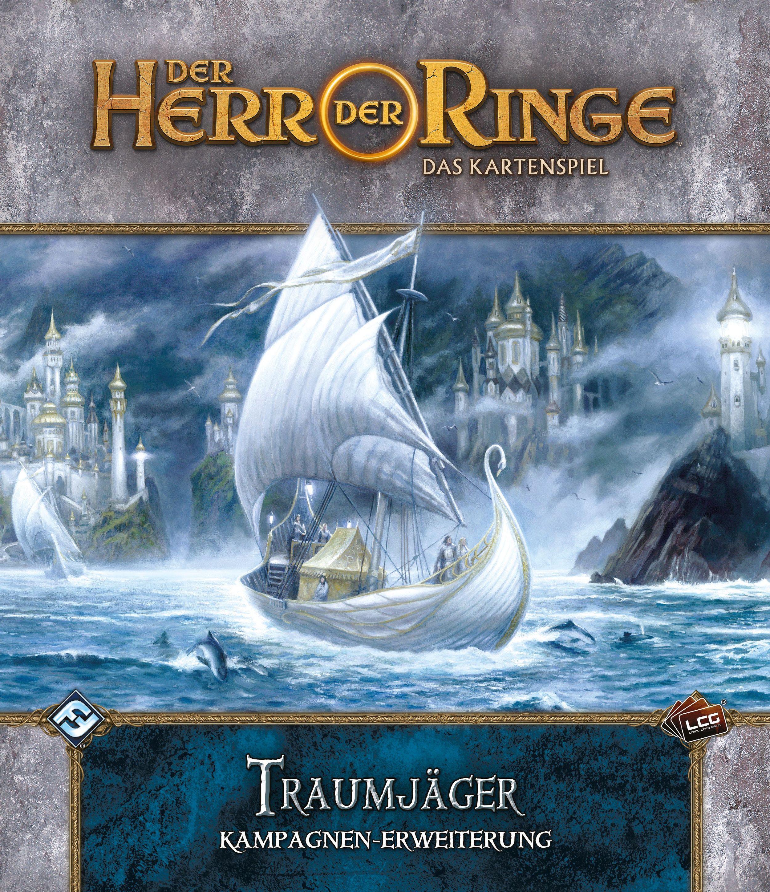 Fantasy Flight Games - Herr der Ringe Das Kartenspiel - Traumj&auml;ger, Kampagnen-Erweite - Bild 1