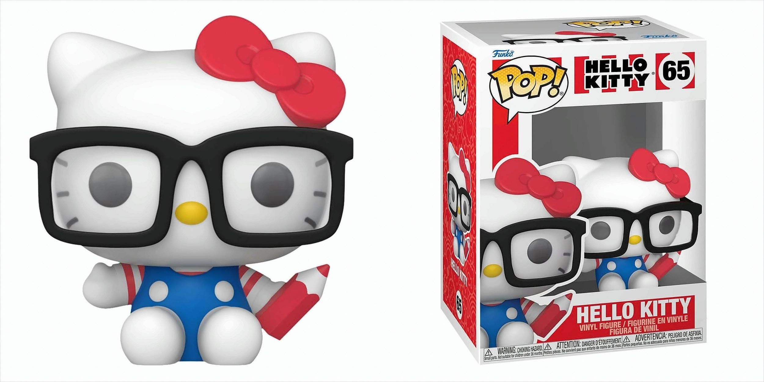 POP - Hello Kitty - Nerd Hello Kitty with Glasses - Bild 1