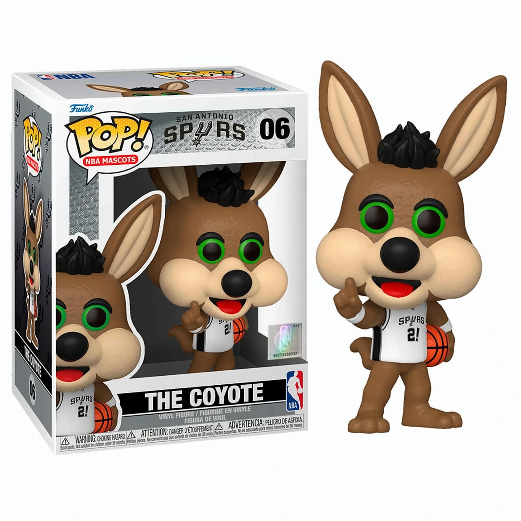 NBA - POP Mascots - The Coyote/San Antonio Spyrs - Bild 1
