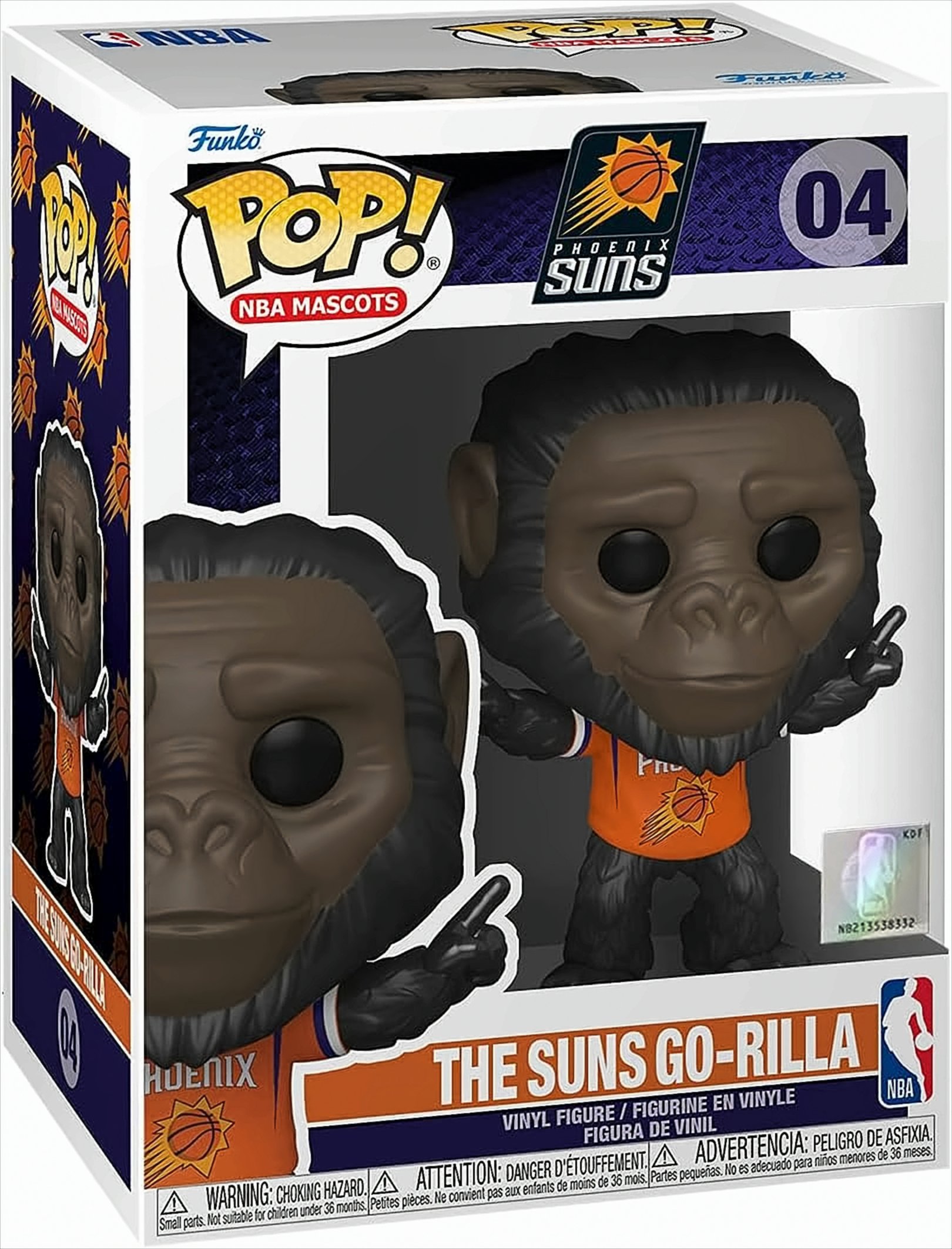 NBA - POP Mascots - The Suns Go-Rilla/Phoenix Suns - Bild 1
