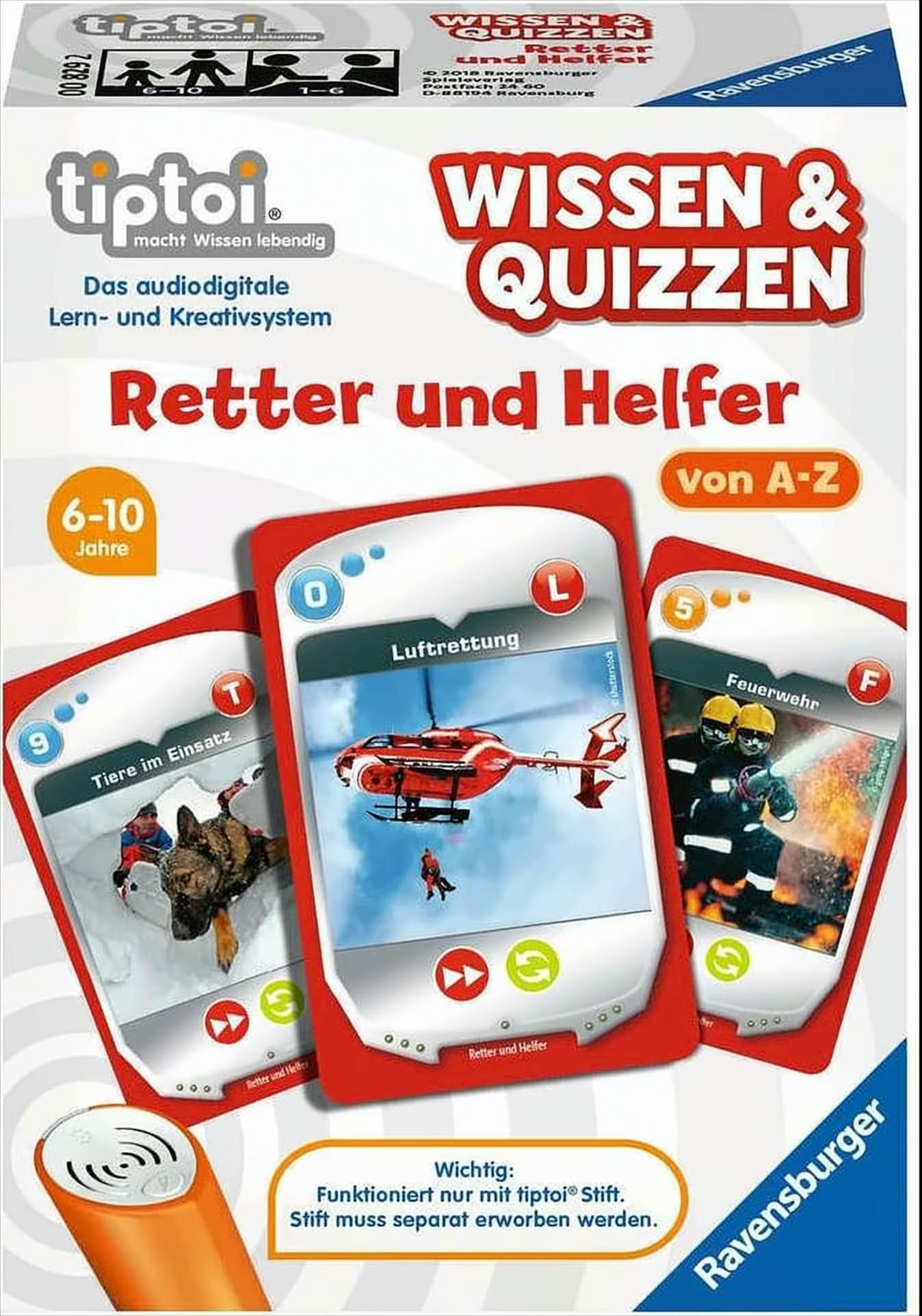 tiptoi Wissen und Quizzen: Retter und Helfer - Bild 1