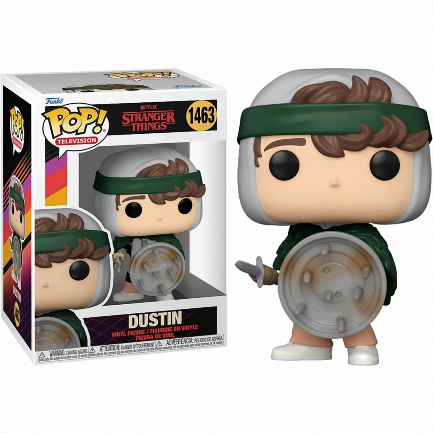 POP - Stranger Things - Dustin with Shield - Bild 1