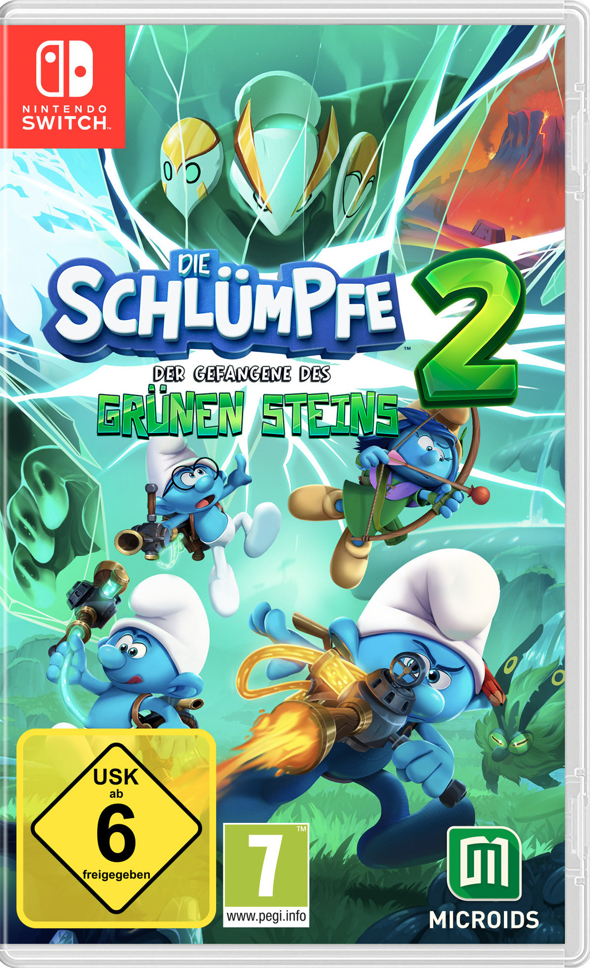 Schl&uuml;mpfe 2 SWITCH D1 Der Gefangene des gr&uuml;nen Steins - Bild 1