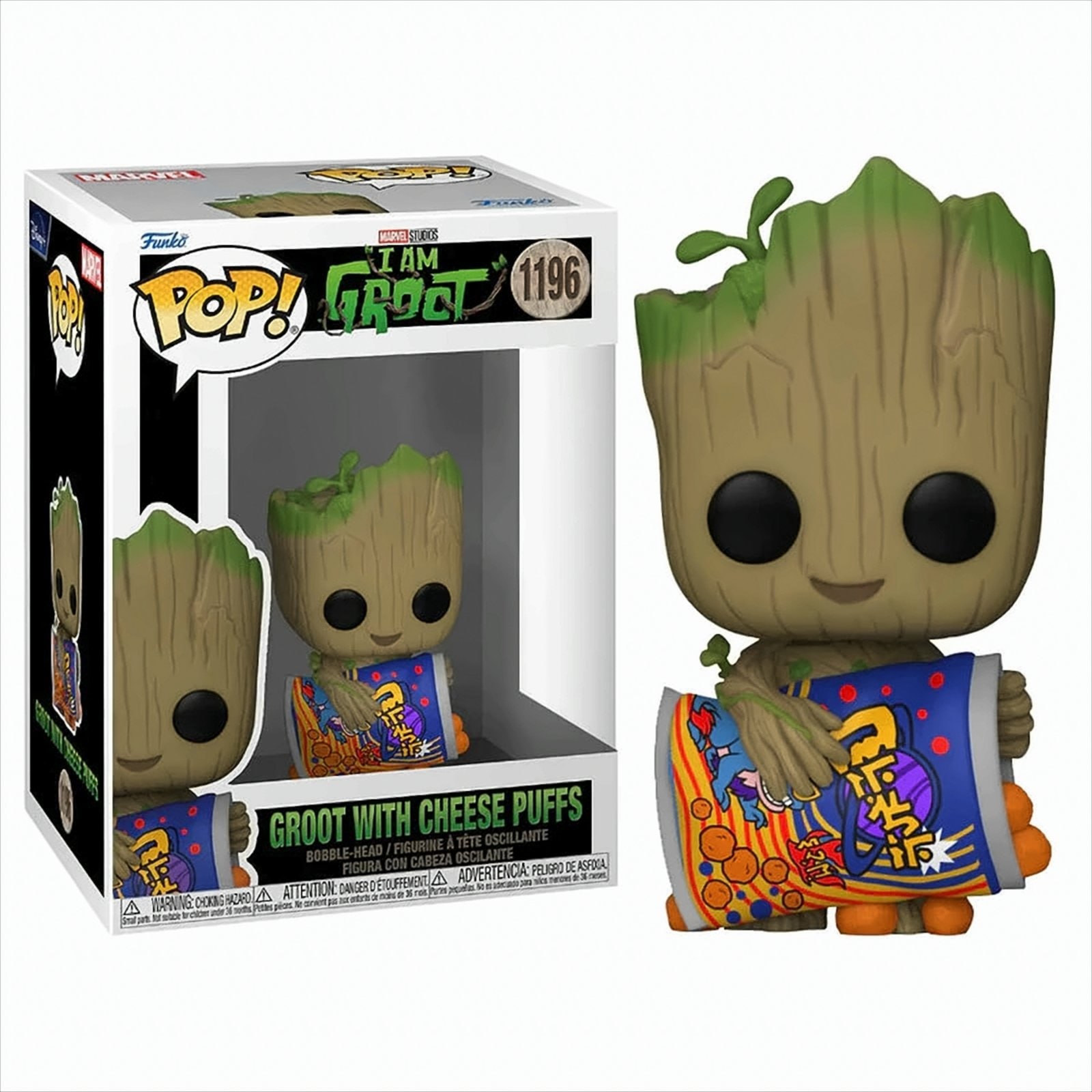 POP - Marvel - I am Groot -Groot with Cheese Puffs - Bild 1