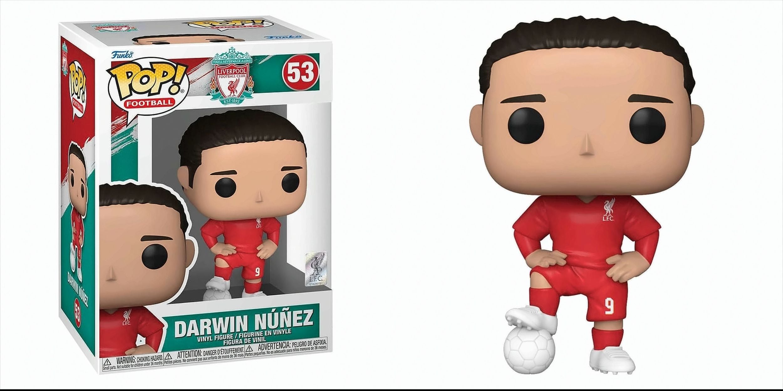 POP - Fussball - Darwin Nunez / FC Liverpool - Bild 1