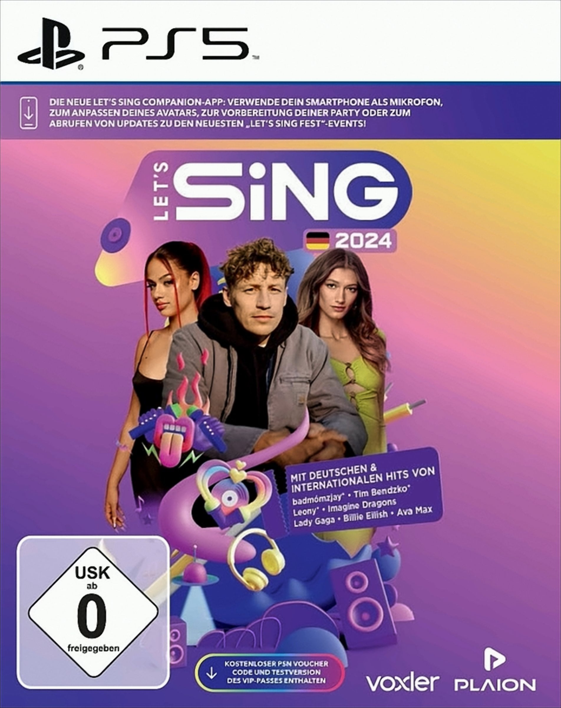 Let's Sing 2024 German Version (PS5) (USK) - Bild 1