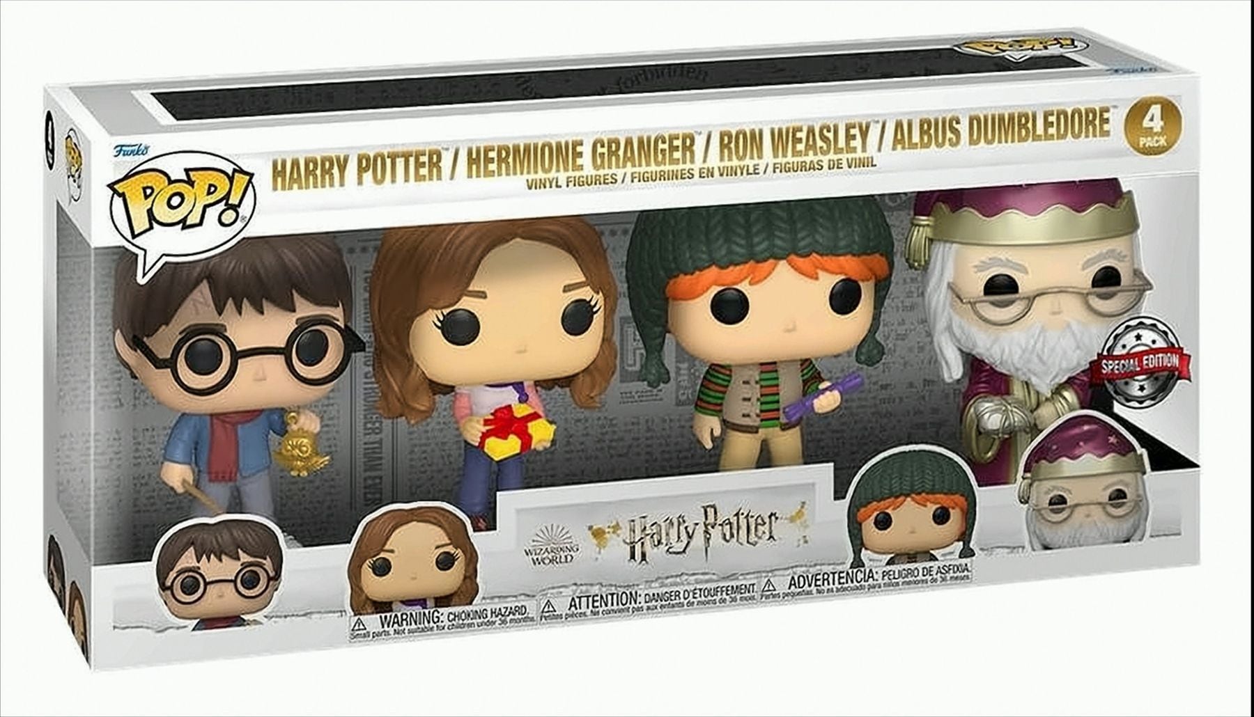 POP - Movie - Harry Potter Holiday 4er-Pack - Bild 1