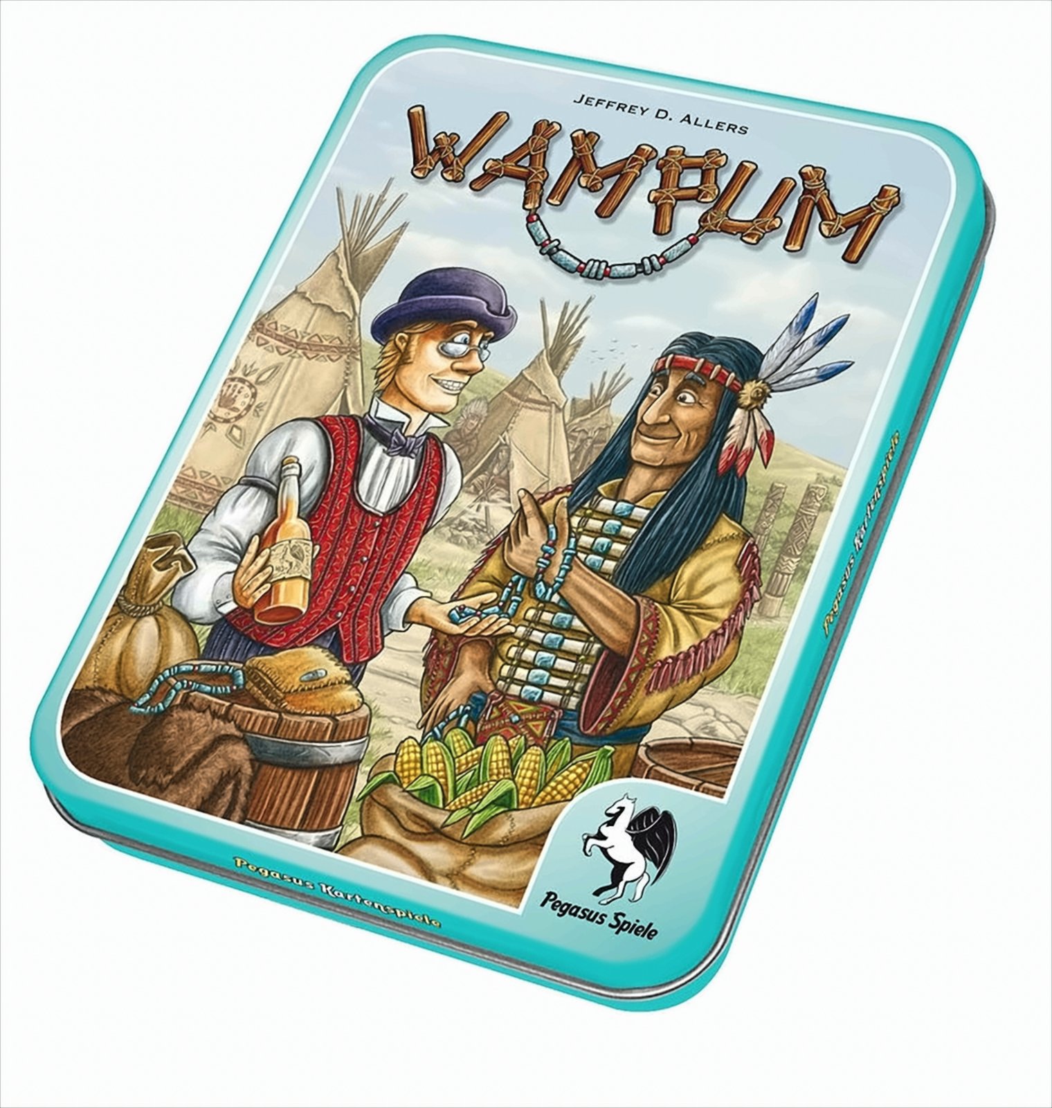 Wampum Metalldose - Bild 1