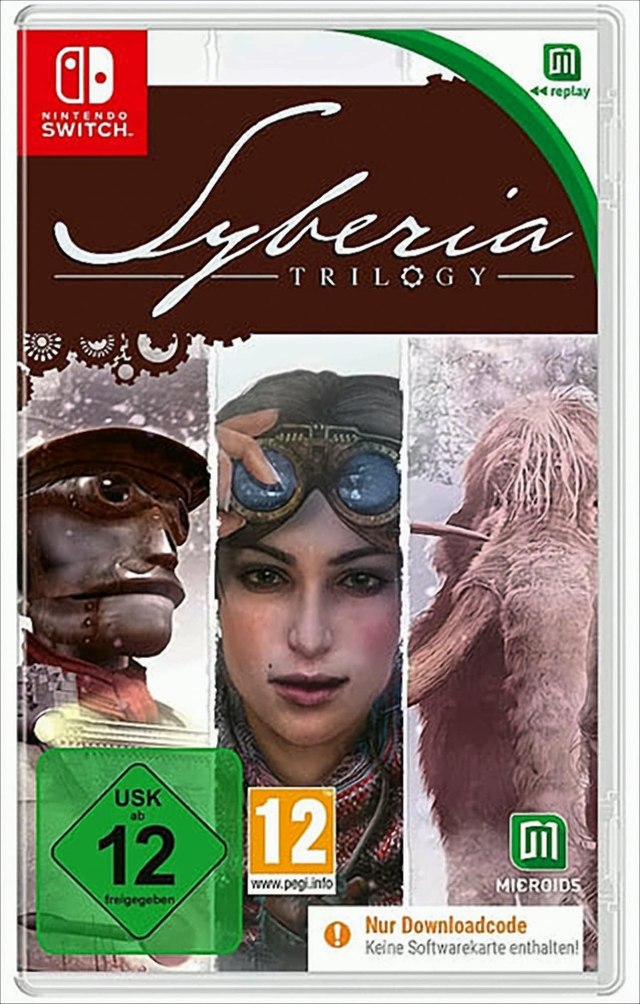 Syberia Trilogy SWITCH CiaB Code in a Box - Bild 1