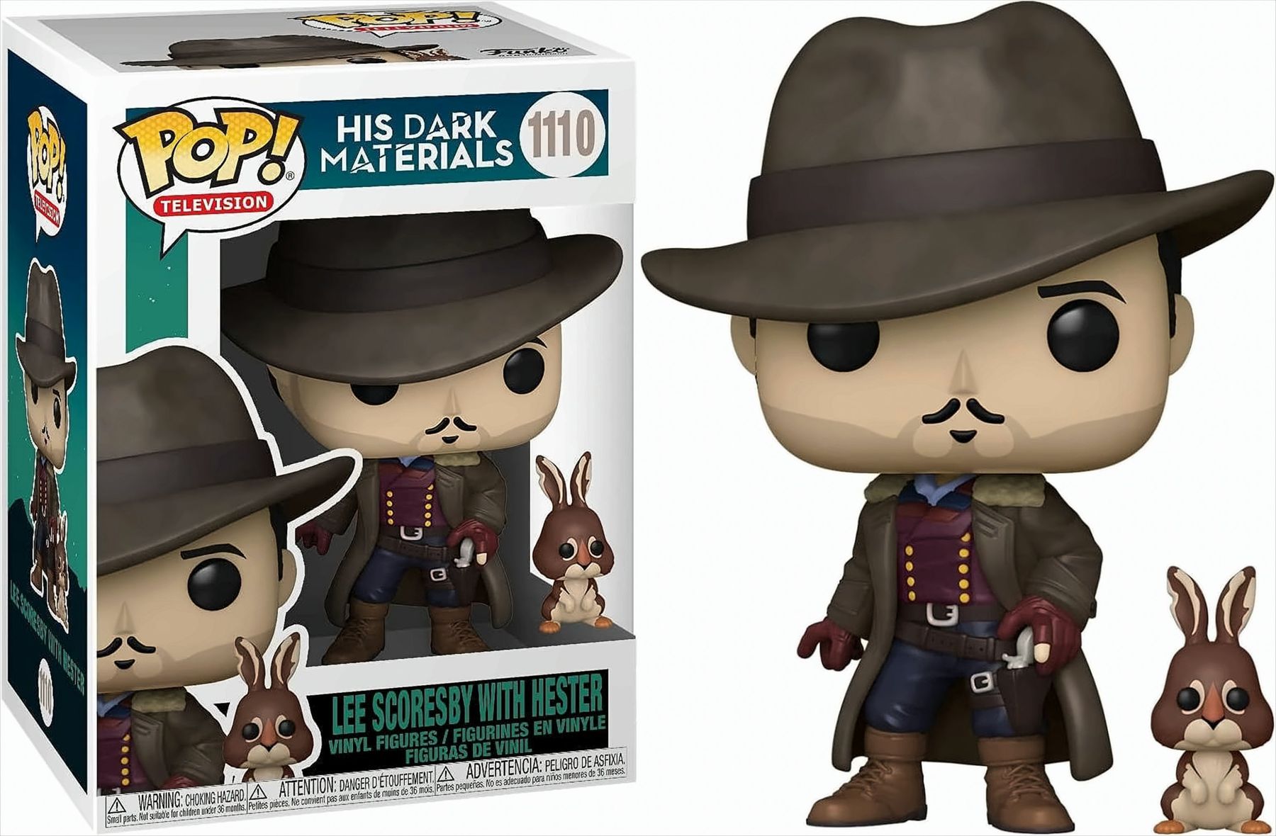 POP - His Dark Materials -Lee Scorsbey with Hester - Bild 1