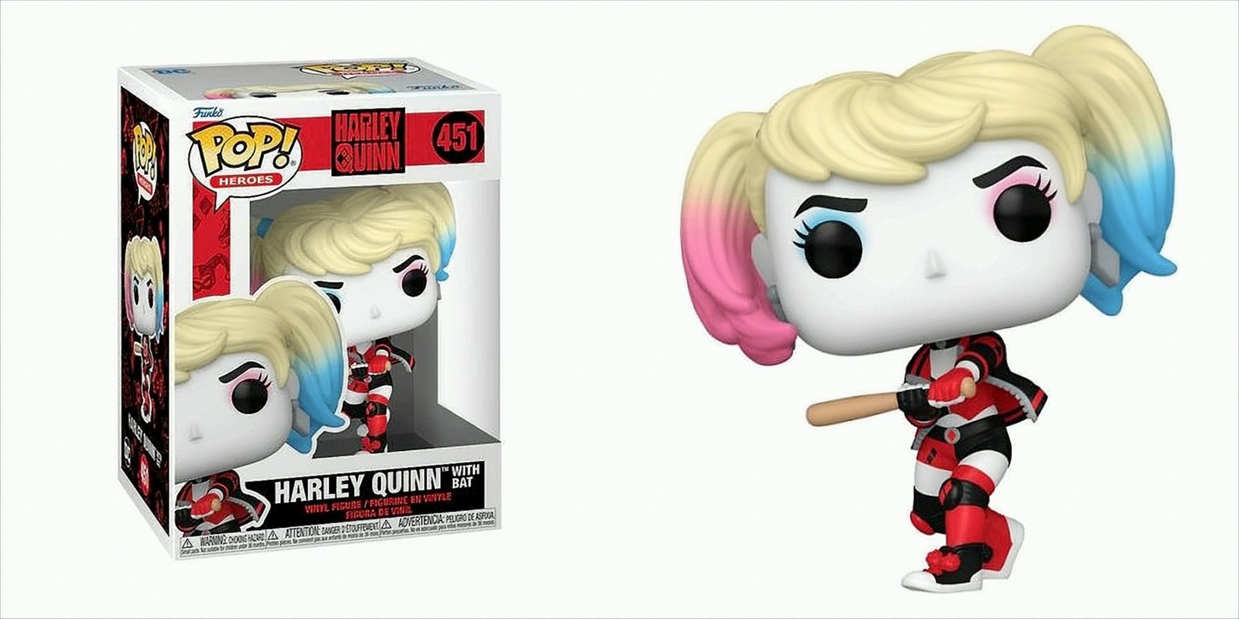 POP - DC Heroes - Harley Quinn with Bat - Bild 1