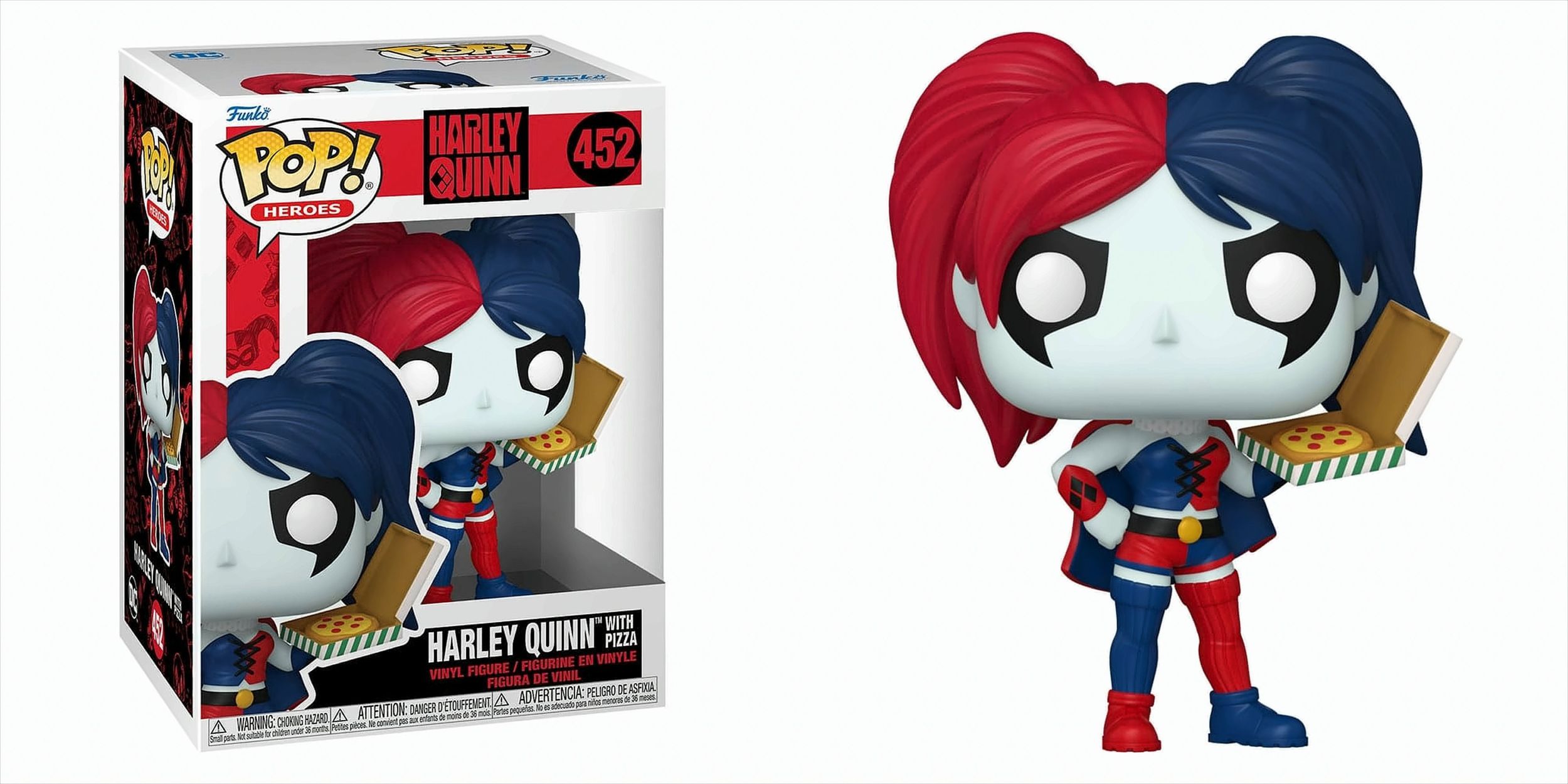 POP - DC Heroes - Harley Quinn with Pizza - Bild 1
