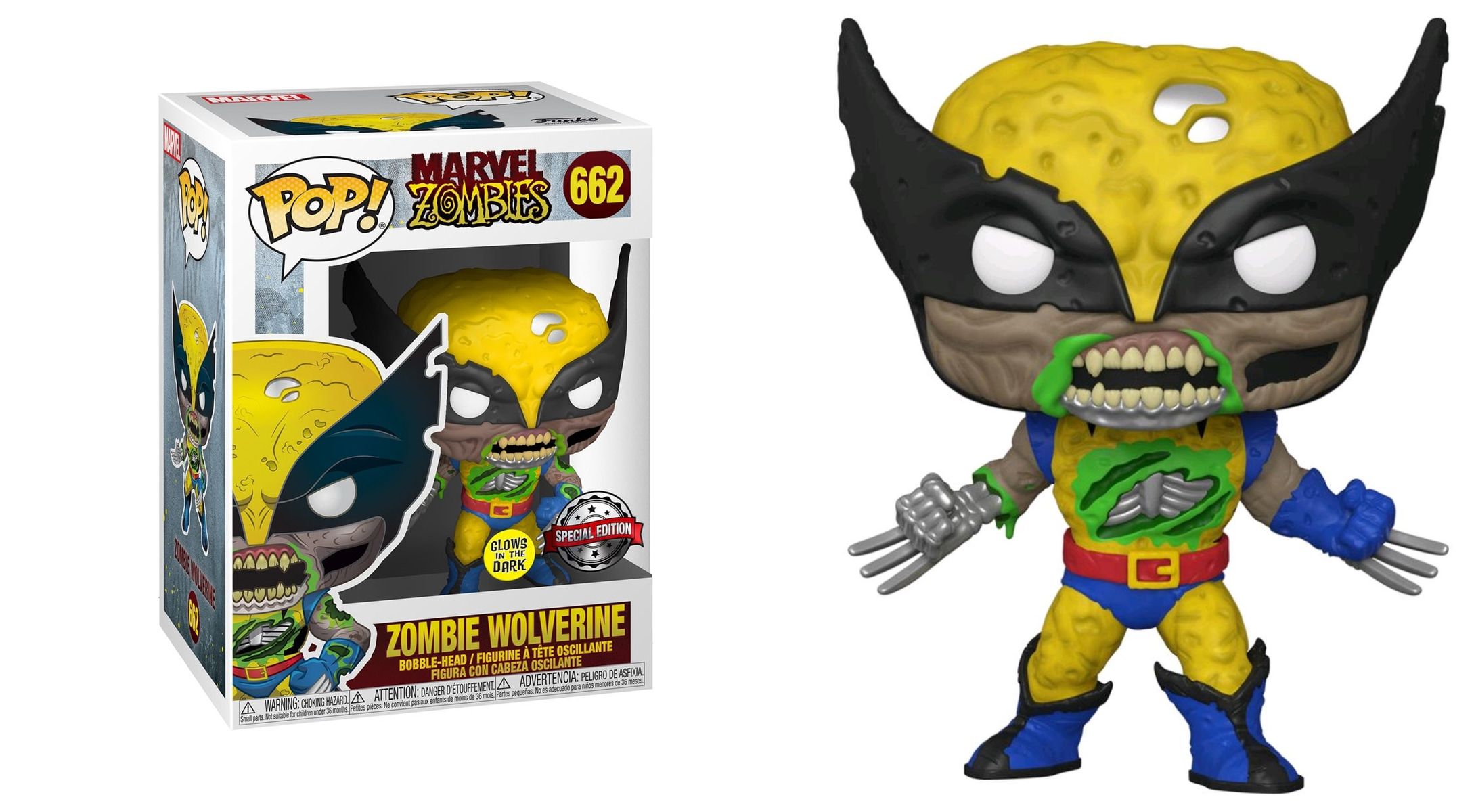 POP - Marvel Zombies - Wolverine Glows in the Dark - Bild 1