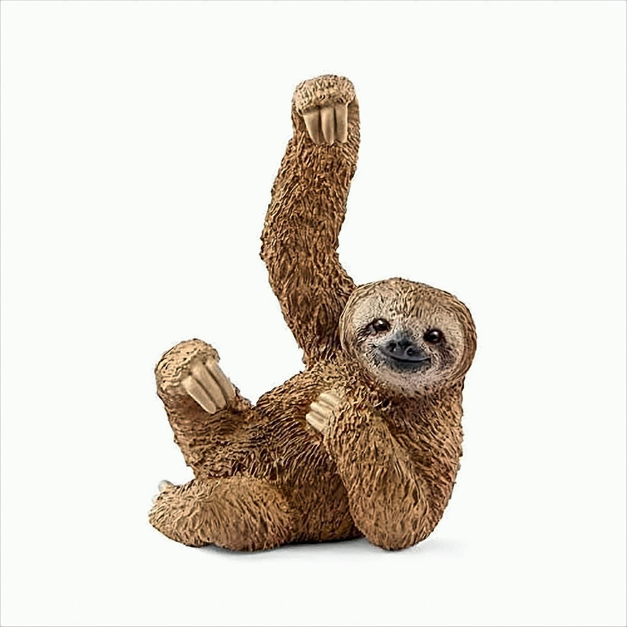 schleich 14793 Faultier, ab 3 Jahren, WILD LIFE - Spielfigur, 3 x 4 x 6 cm - Bild 1