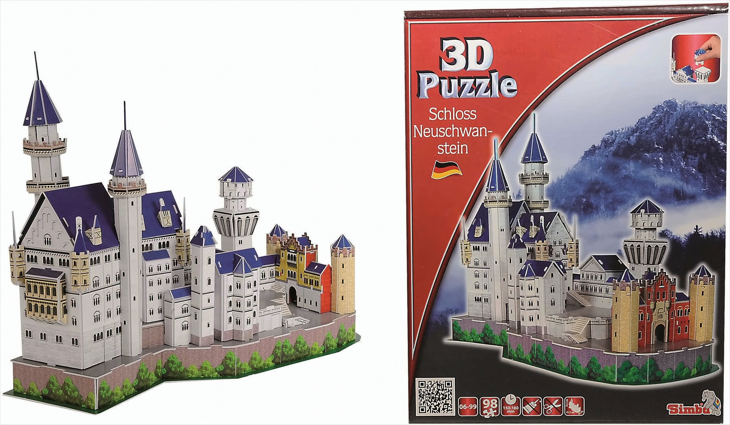 3D-Puzzle Neuschwanstein - Bild 1