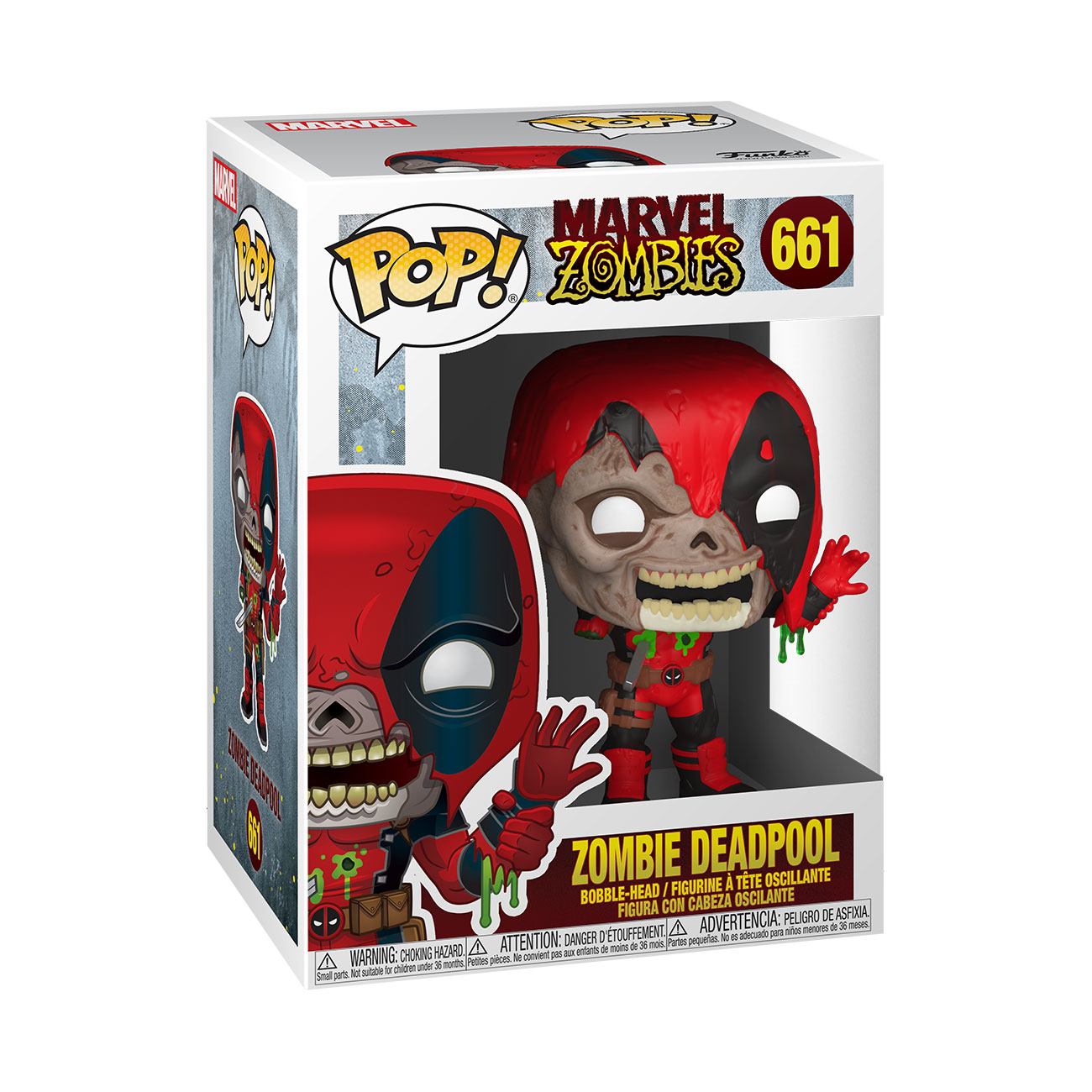 Funko POP! Marvel Zombies-Deadpool - Vinyl-Sammelfigur - Bild 1