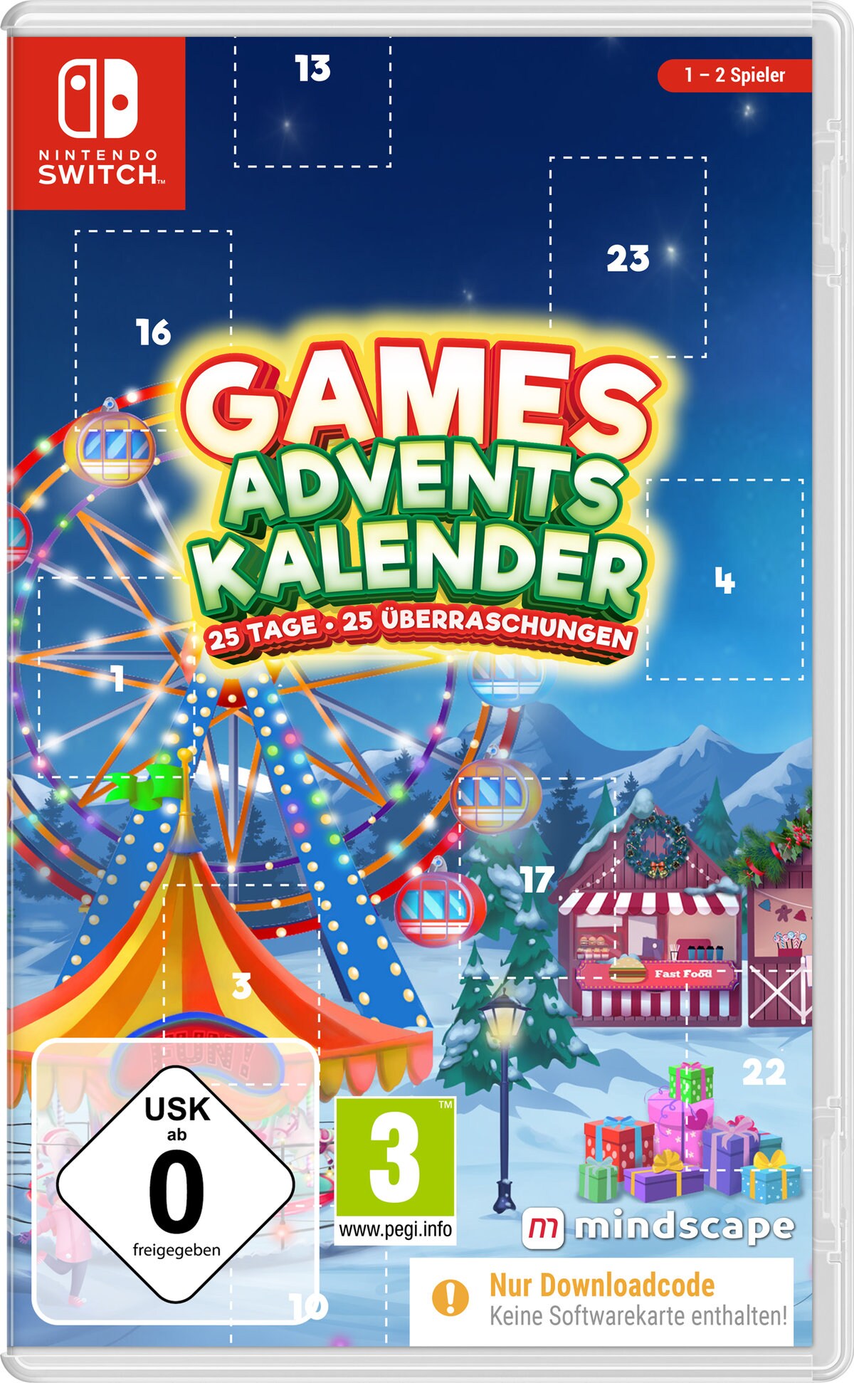 Games Adventskalender 2023 - 25 Tage, 25 &Uuml;berraschungen (CIAB) - Bild 1