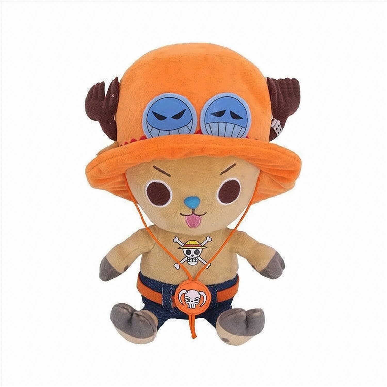 One Piece - Chopper X Ace 11cm Plush mit Clip - Bild 1