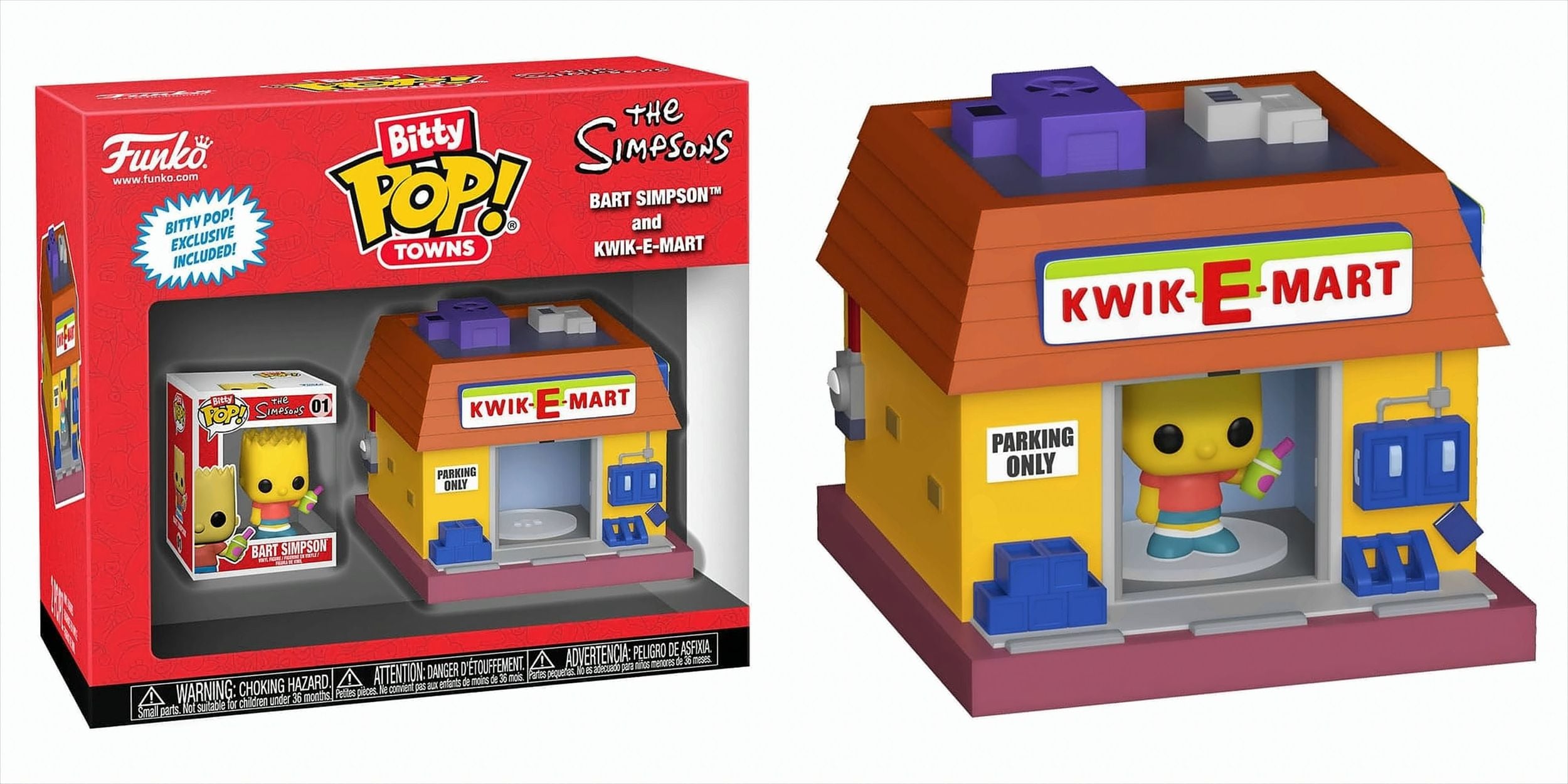Bitty POP Towns - Bart Simpson and Kwik-E-Mart - Bild 1