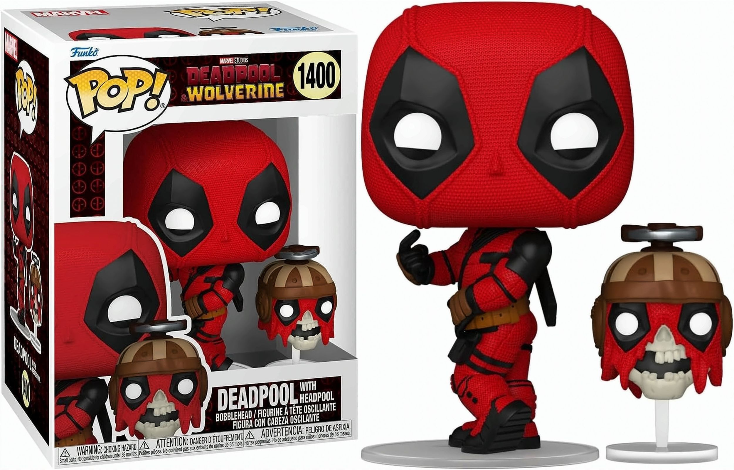POP - Deadpool & Wolverine - Deadpool + Headpool - Bild 1