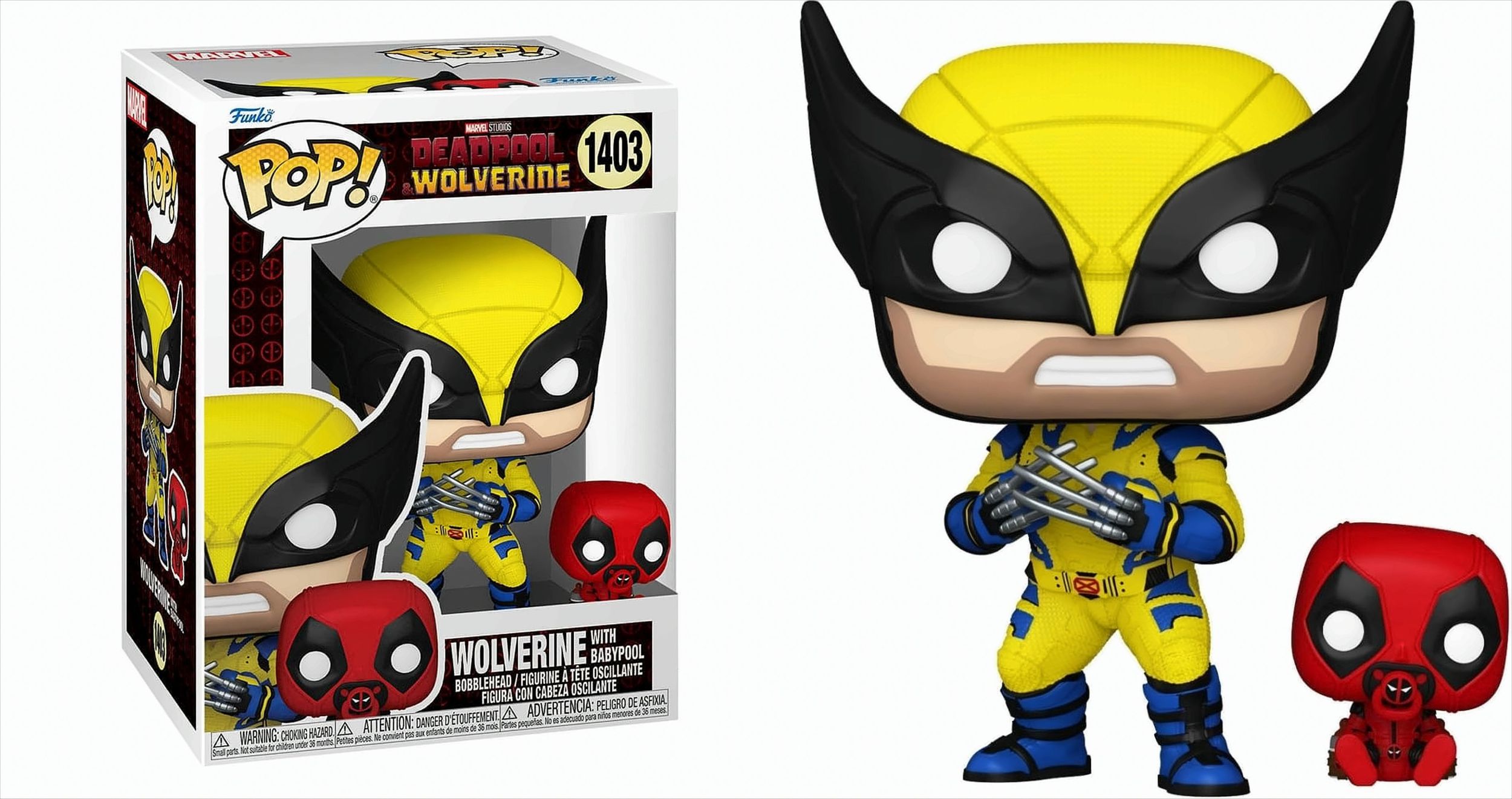 POP - Deadpool & Wolverine - Wolverine+Babypool - Bild 1