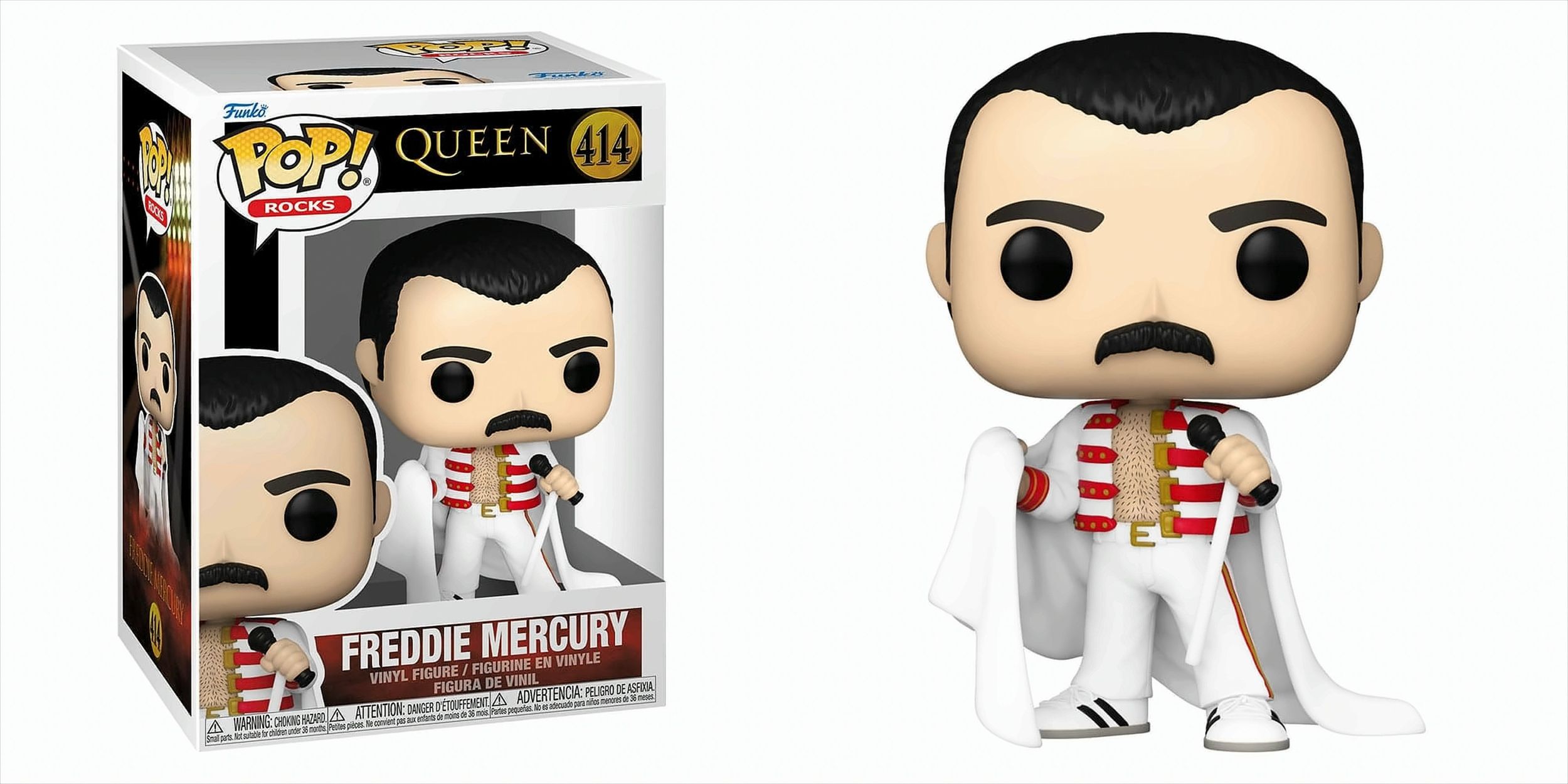 POP - Music - Queen - Freddie Mercury with Cape - Bild 1