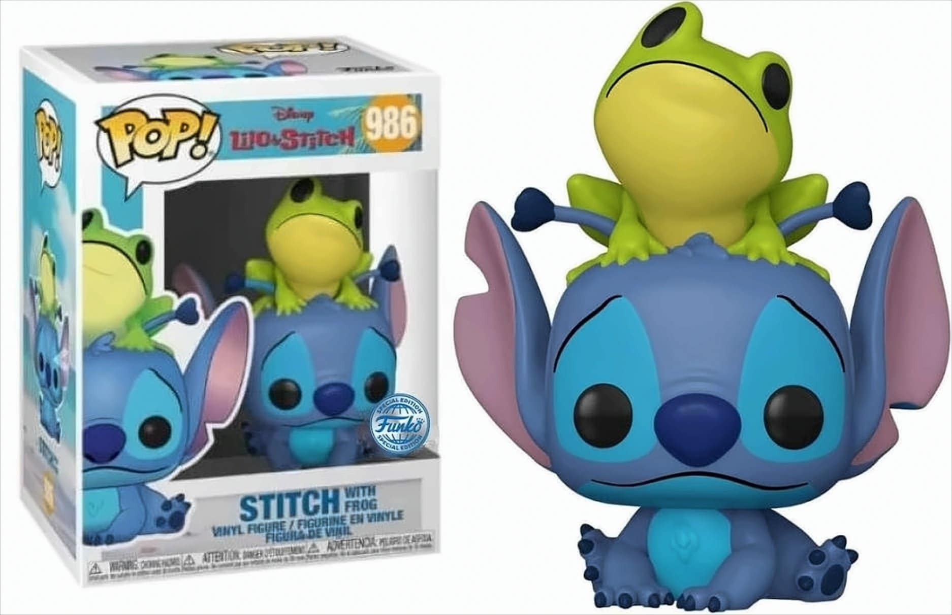 POP - Disney - Lilo & Stitch - Stitch with Frog - Bild 1