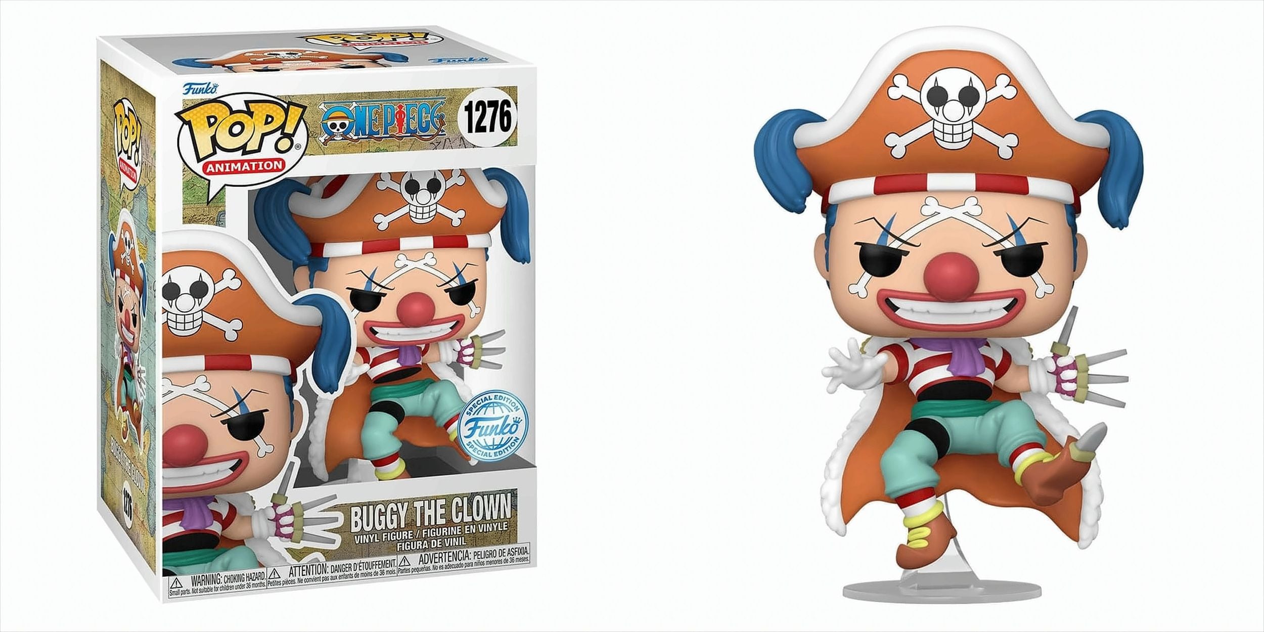 POP - One Piece - Buggy the Clown - Bild 1