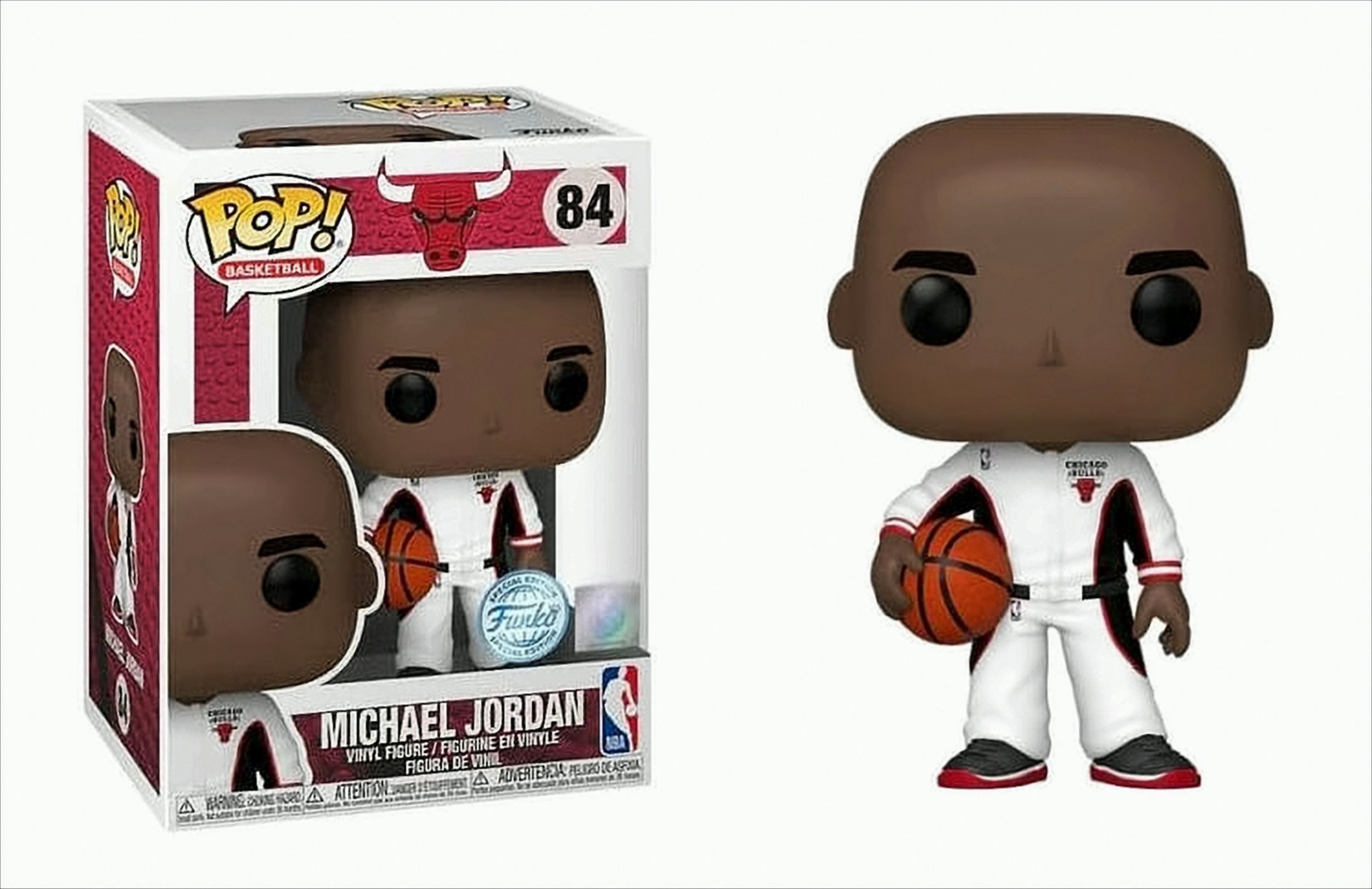 NBA - POP - Michael Jordan / Bulls White Warmup - Bild 1